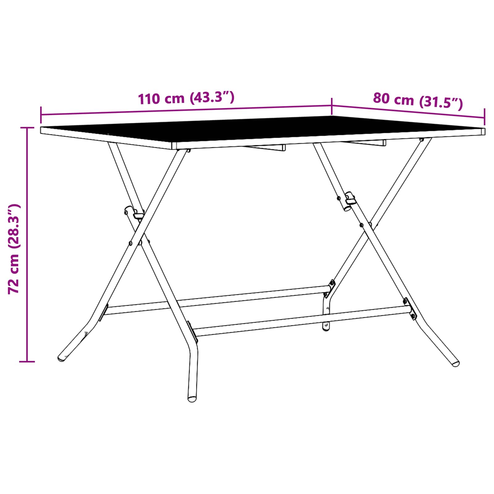Buitenmeubelset 5 pcs Antraciet Ijzer en Staal is nu te koop bij PeponiXL, paradijselijk wonen!