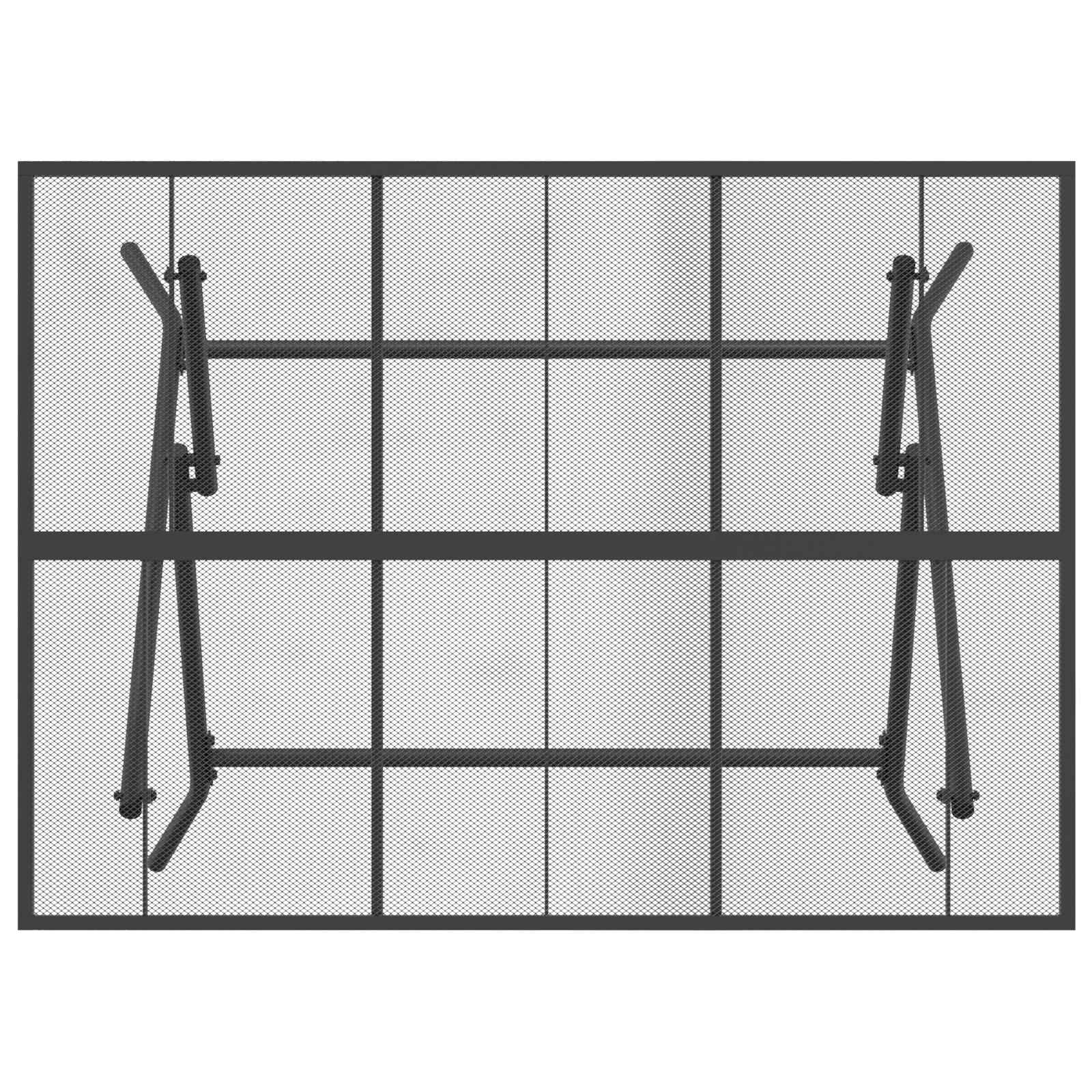 Buitenmeubelset 5 pcs Antraciet Ijzer en Staal is nu te koop bij PeponiXL, paradijselijk wonen!
