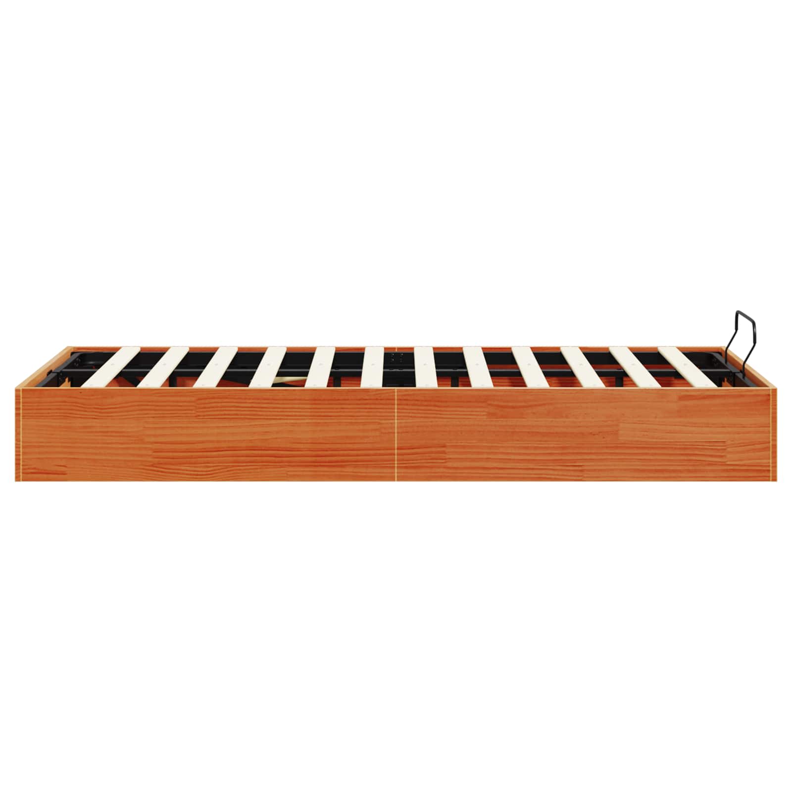 Ottoman Bedframe met Opslag Waskleur Bruin 150 x 200 cm is nu te koop bij PeponiXL, paradijselijk wonen!