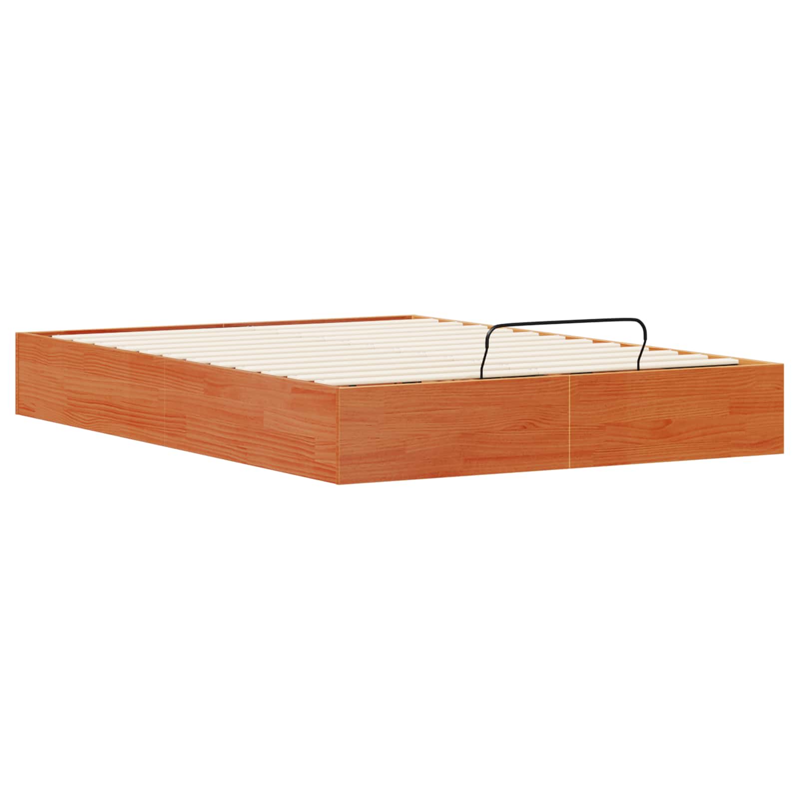 Ottoman Bedframe met Opslag Waskleur Bruin 160 x 200 cm is nu te koop bij PeponiXL, paradijselijk wonen!
