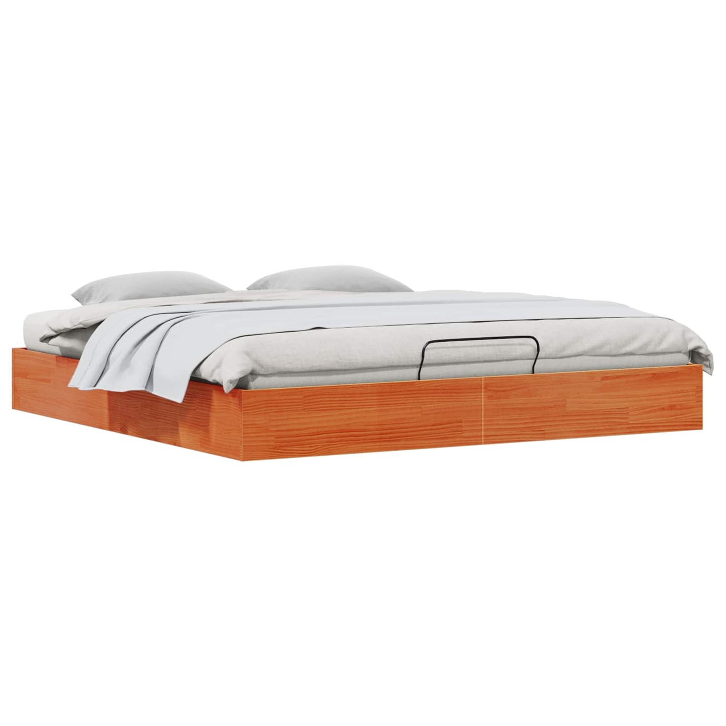 Ottoman Bedframe met Opslag Wasbruin 180 x 200 cm is nu te koop bij PeponiXL, paradijselijk wonen!