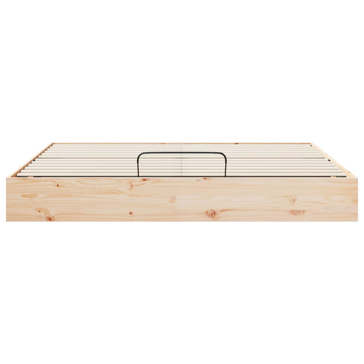 Ottoman Bedframe met Opslag Naturel 200 x 200 cm is nu te koop bij PeponiXL, paradijselijk wonen!