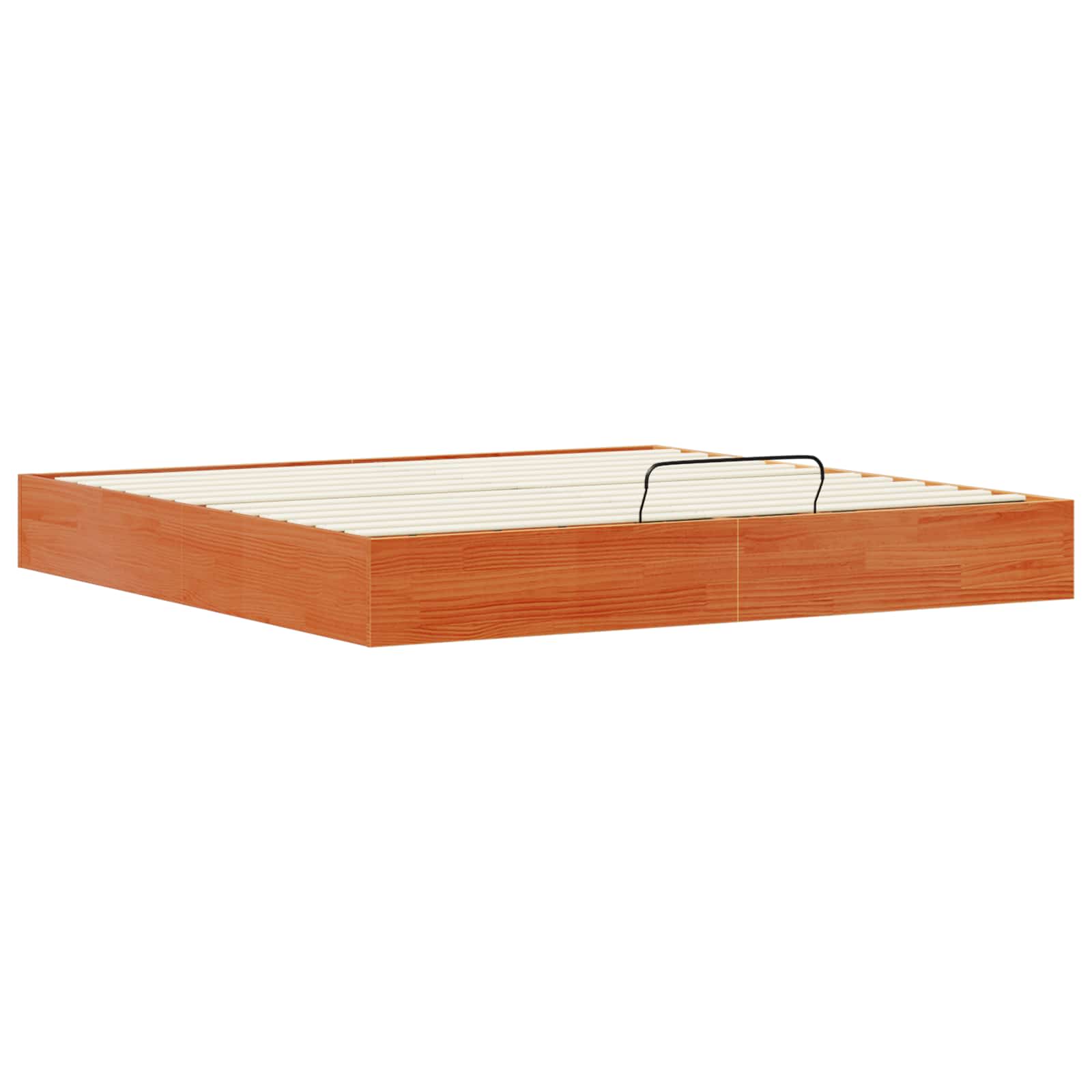 Ottoman Bedframe met Opslag Wasbruin 200 x 200 cm is nu te koop bij PeponiXL, paradijselijk wonen!
