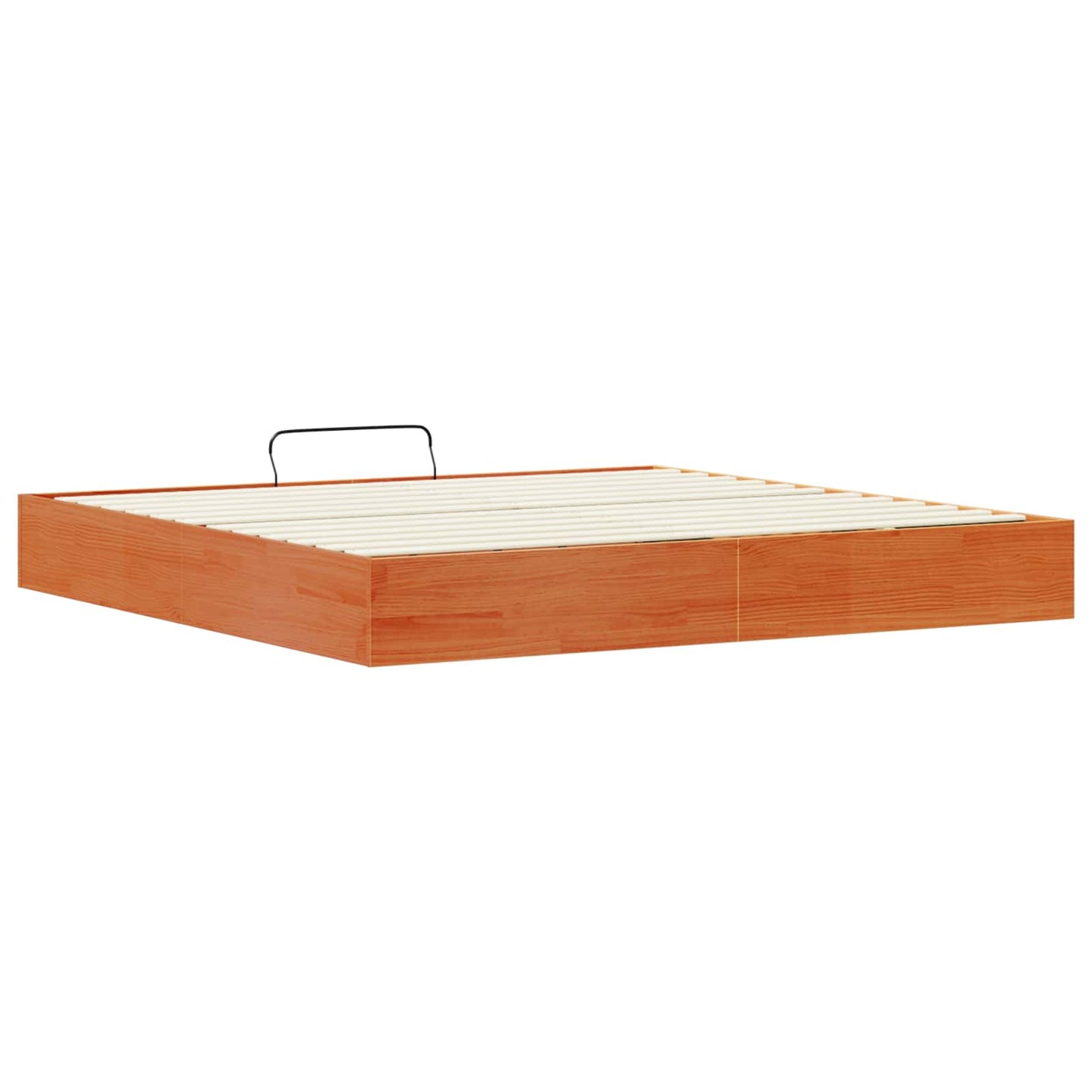 Ottoman Bedframe met Opslag Wasbruin 200 x 200 cm is nu te koop bij PeponiXL, paradijselijk wonen!