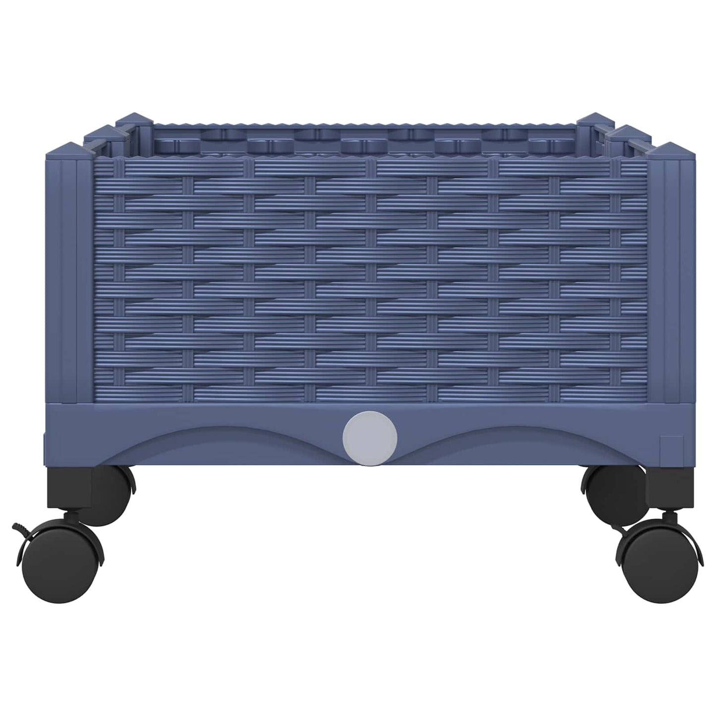 Tuinschaal met wielen Blauw Grijs 80 x 40 x 33 cm PP is nu te koop bij PeponiXL, paradijselijk wonen!