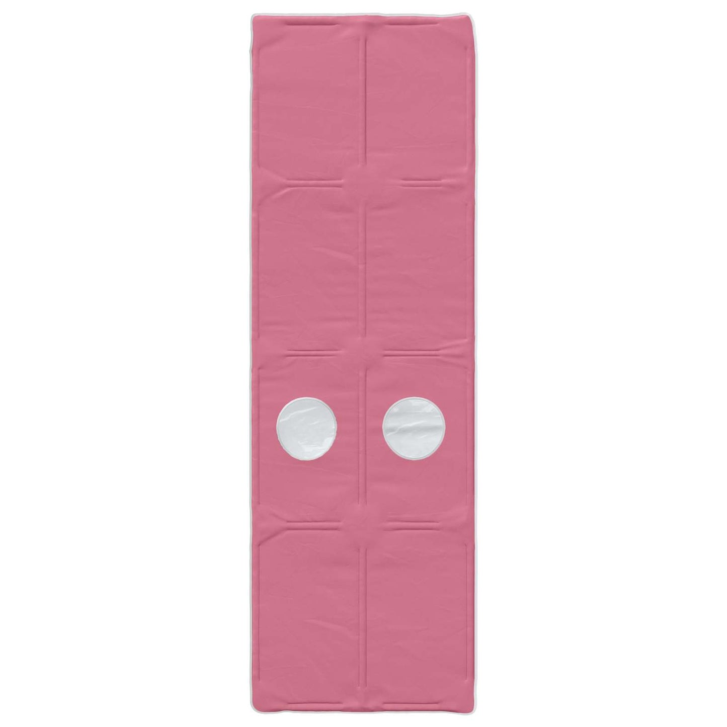 Bed met Tunnel 3 st Wit en Roze Bewerkt hout