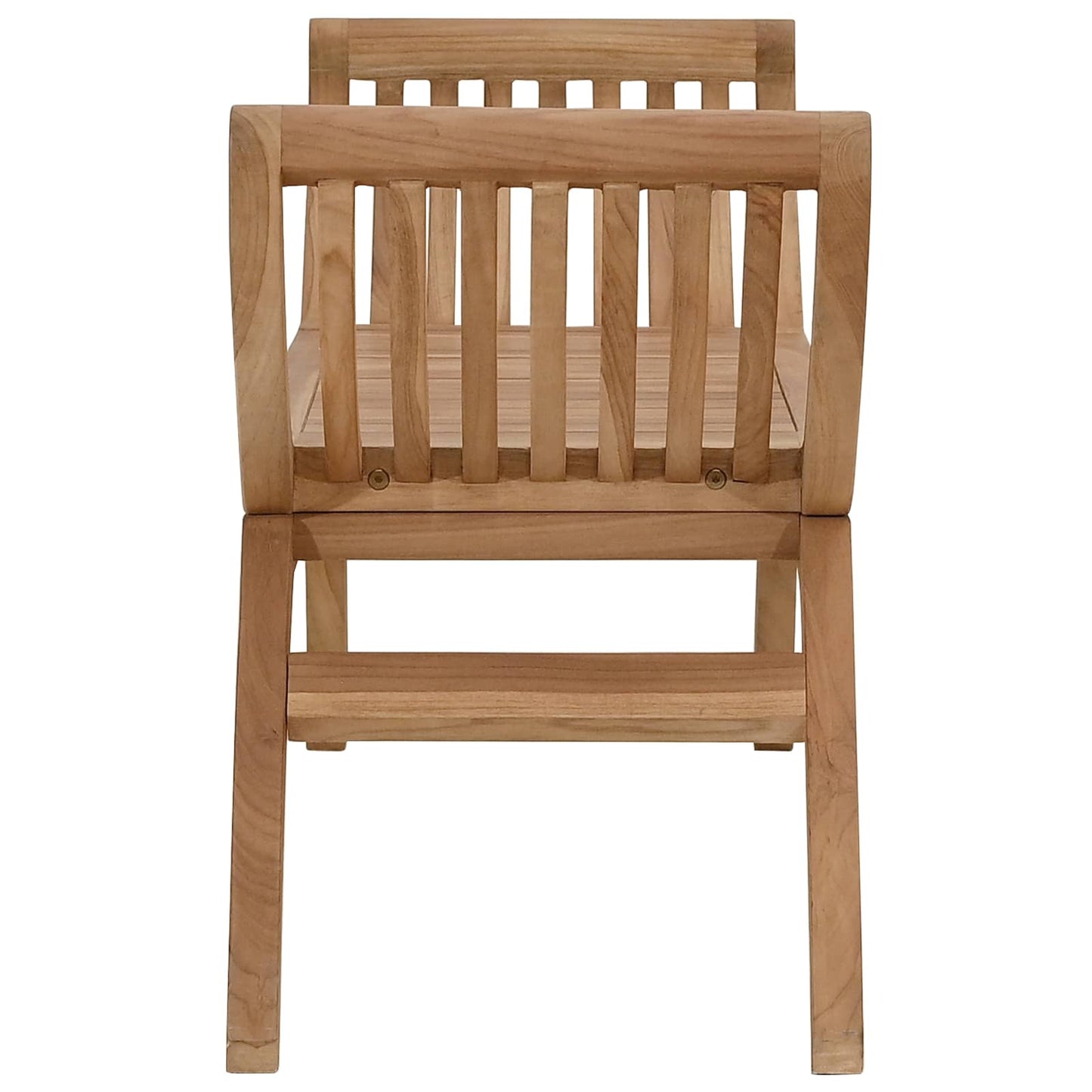 Tuinbank 2-zits 126 cm Massief Teakhout Naturel is nu te koop bij PeponiXL, paradijselijk wonen!
