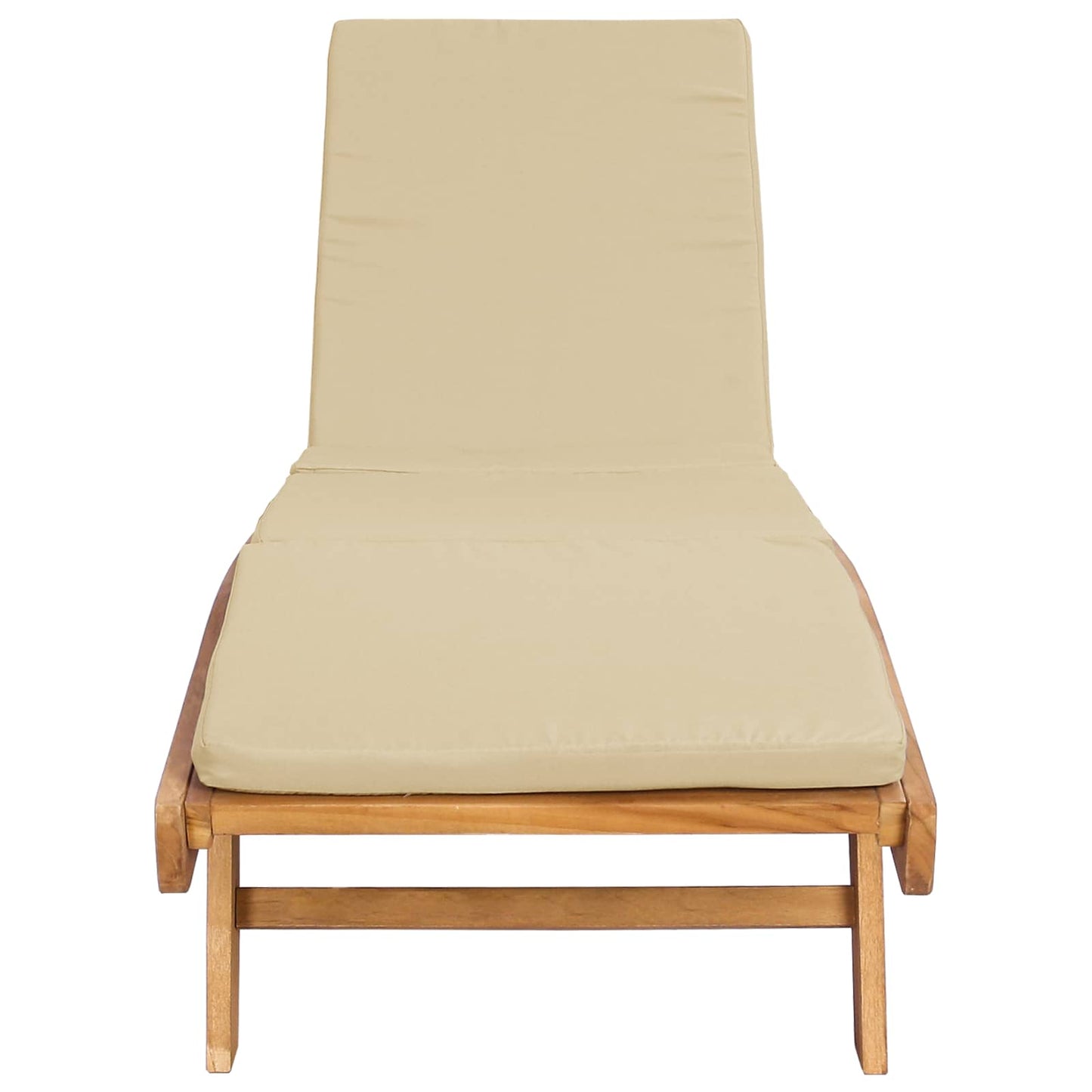 Ligstoel Bruin en beige Polyester is nu te koop bij PeponiXL, paradijselijk wonen!