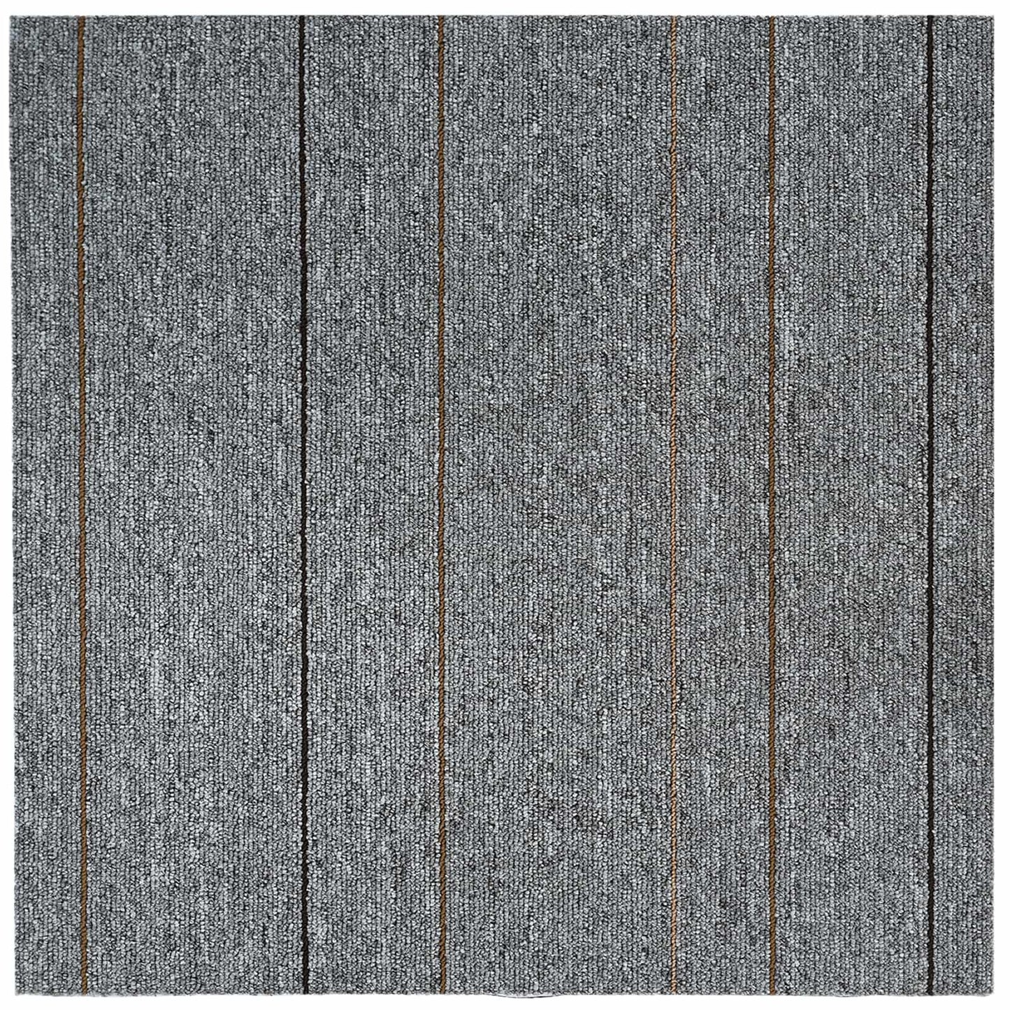 Vloertegel Lichtgrijs met Streep 50 x 50 cm 4 pcs PP en Bitumen is nu te koop bij PeponiXL, paradijselijk wonen!