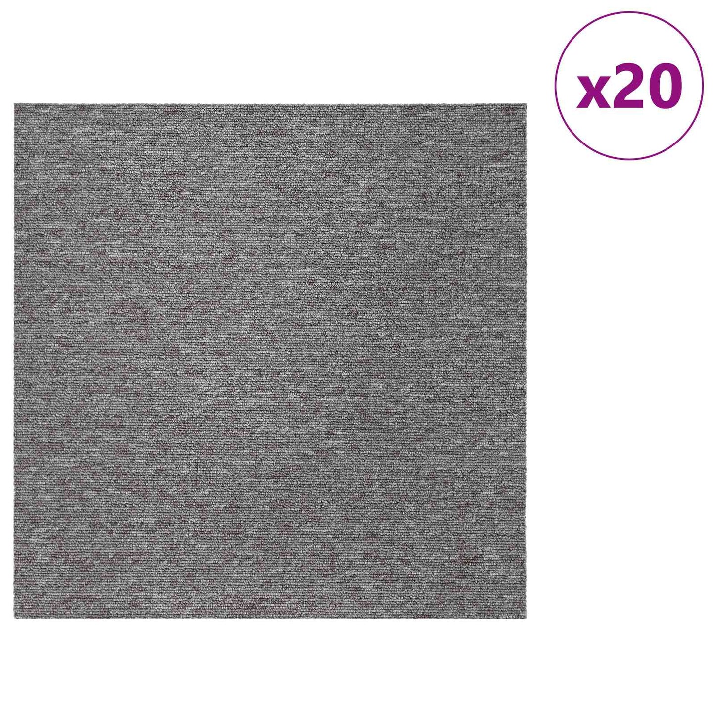 Vloertegel Bruin 50 x 50 cm 20 pcs PP en Bitumen