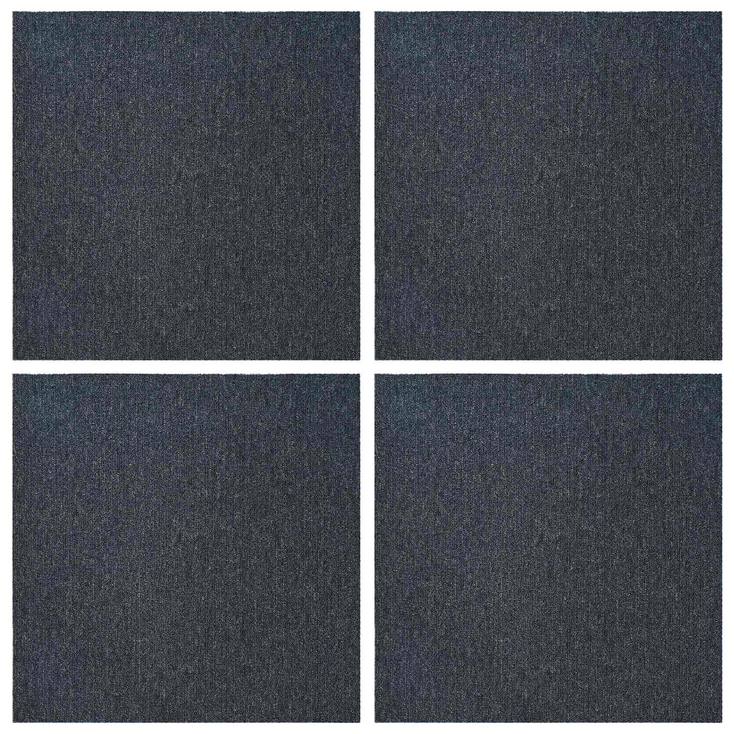 Vloertegel Blauw Grijs 50 x 50 cm 4 pcs PP en Bitumen