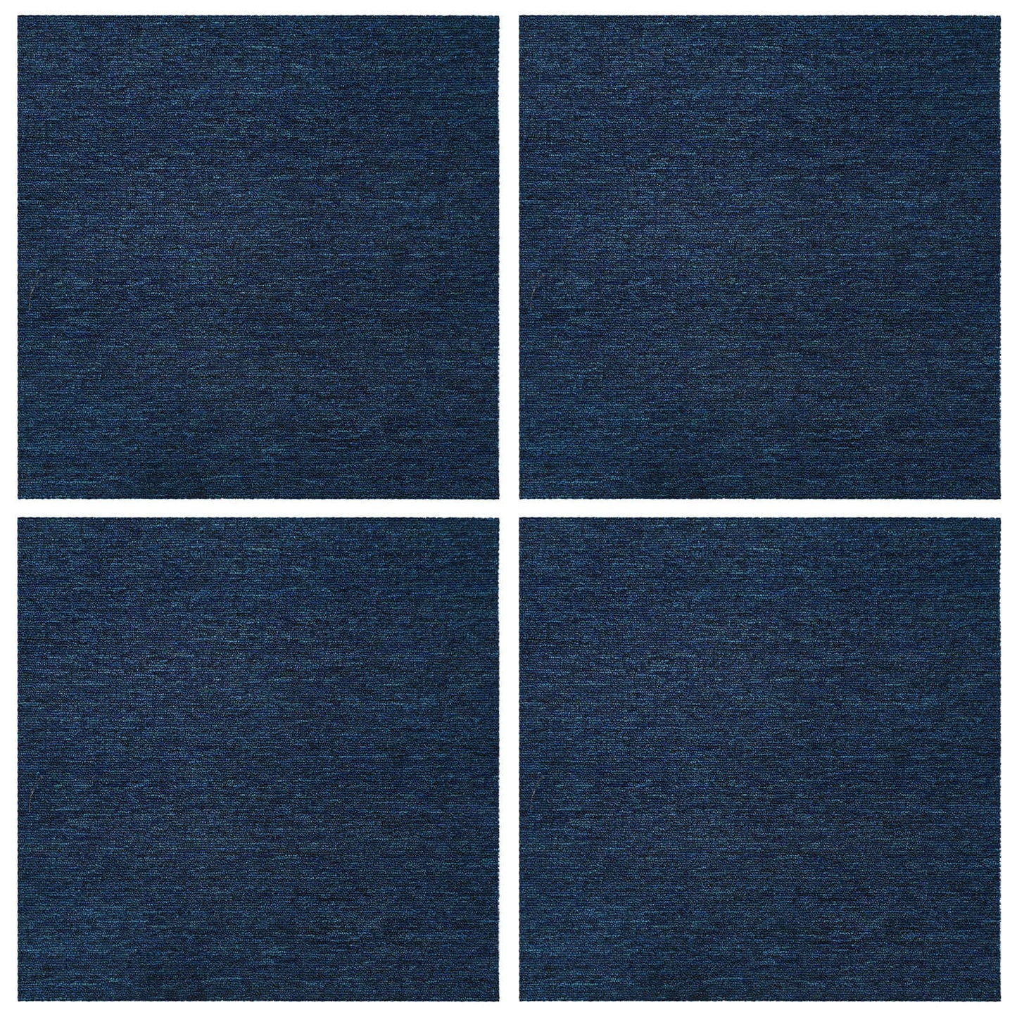 Vloertegel Blauw 50 x 50 cm 4 pcs PP en Bitumen