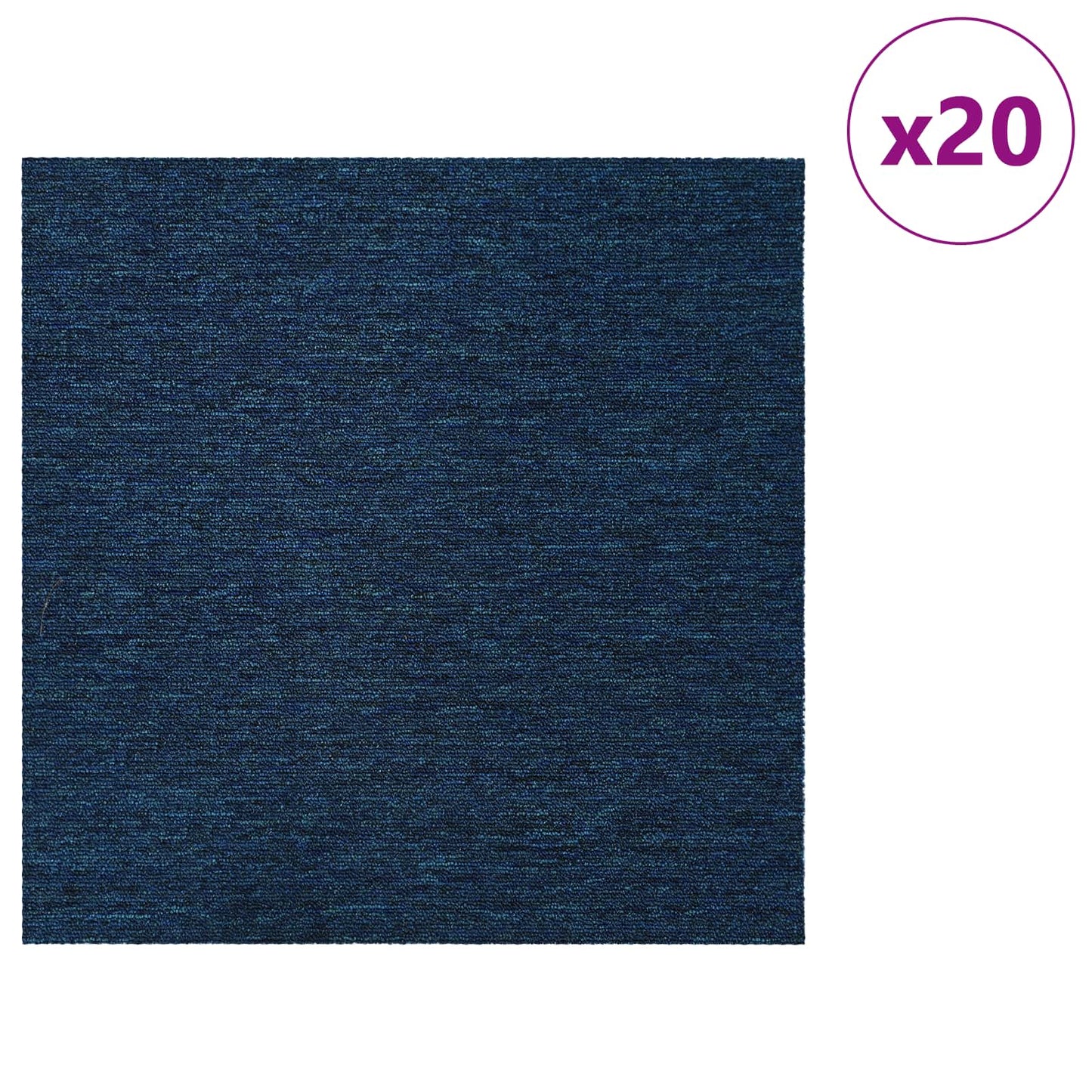 Vloertegel Blauw 50 x 50 cm 20 pcs PP en Bitumen