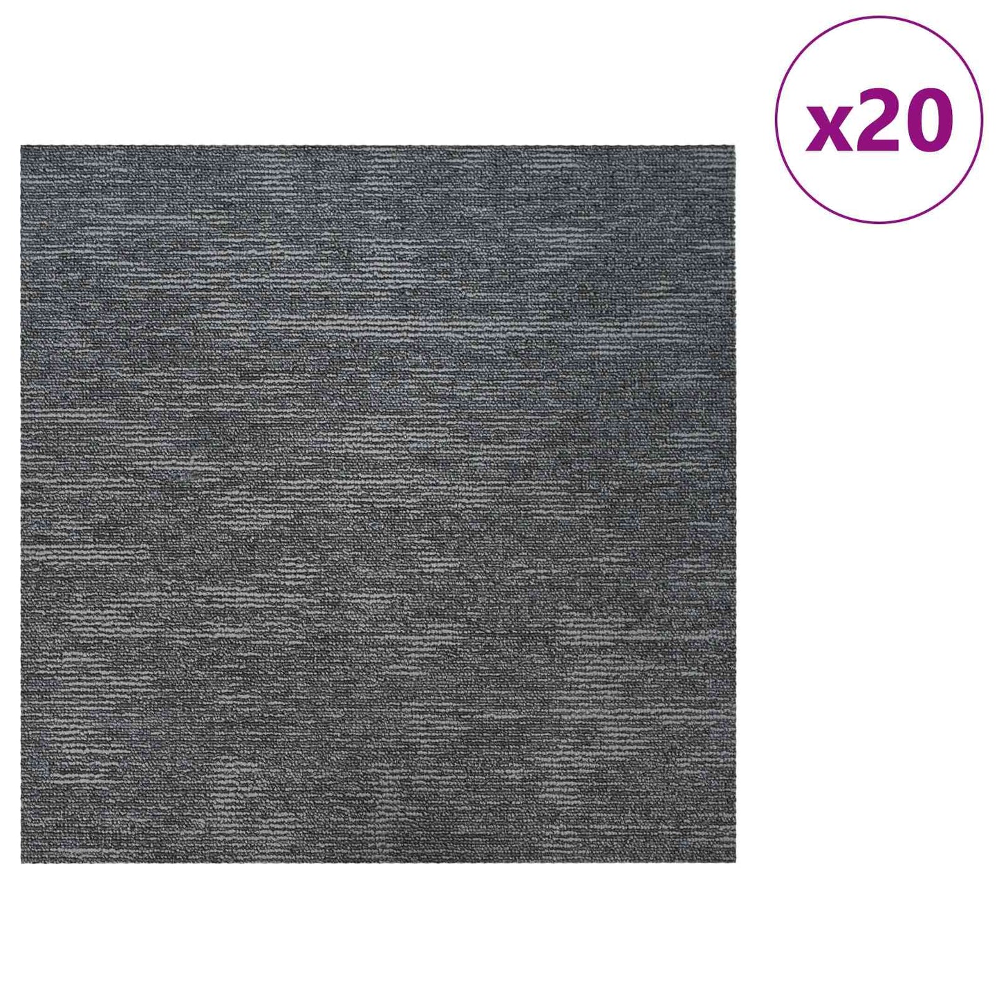 Vloertegel Luchtgrijs 50 x 50 cm 20 pcs PP en Bitumen