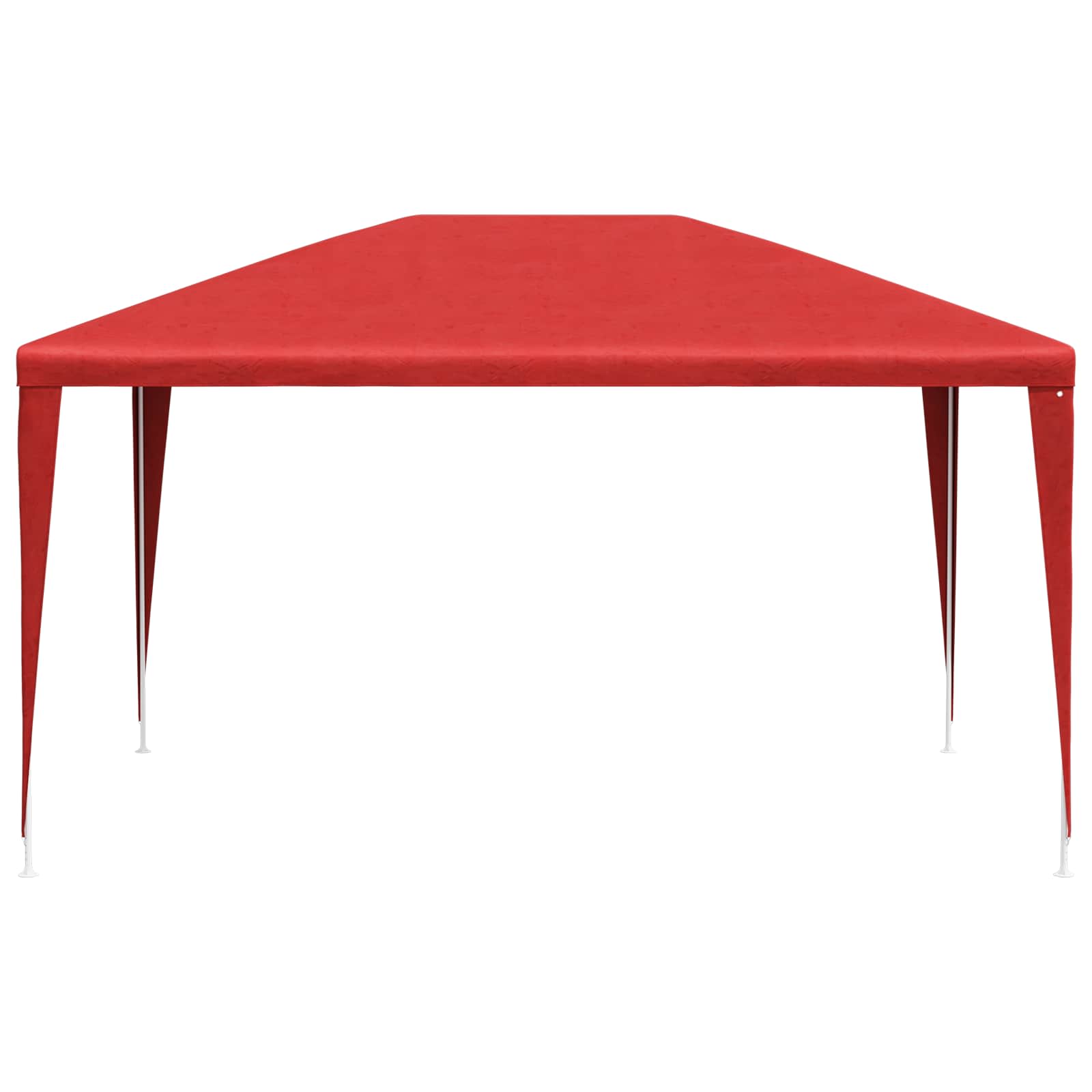 Partytent Rood 400 x 300 x 255 cm PE en staal is nu te koop bij PeponiXL, paradijselijk wonen!