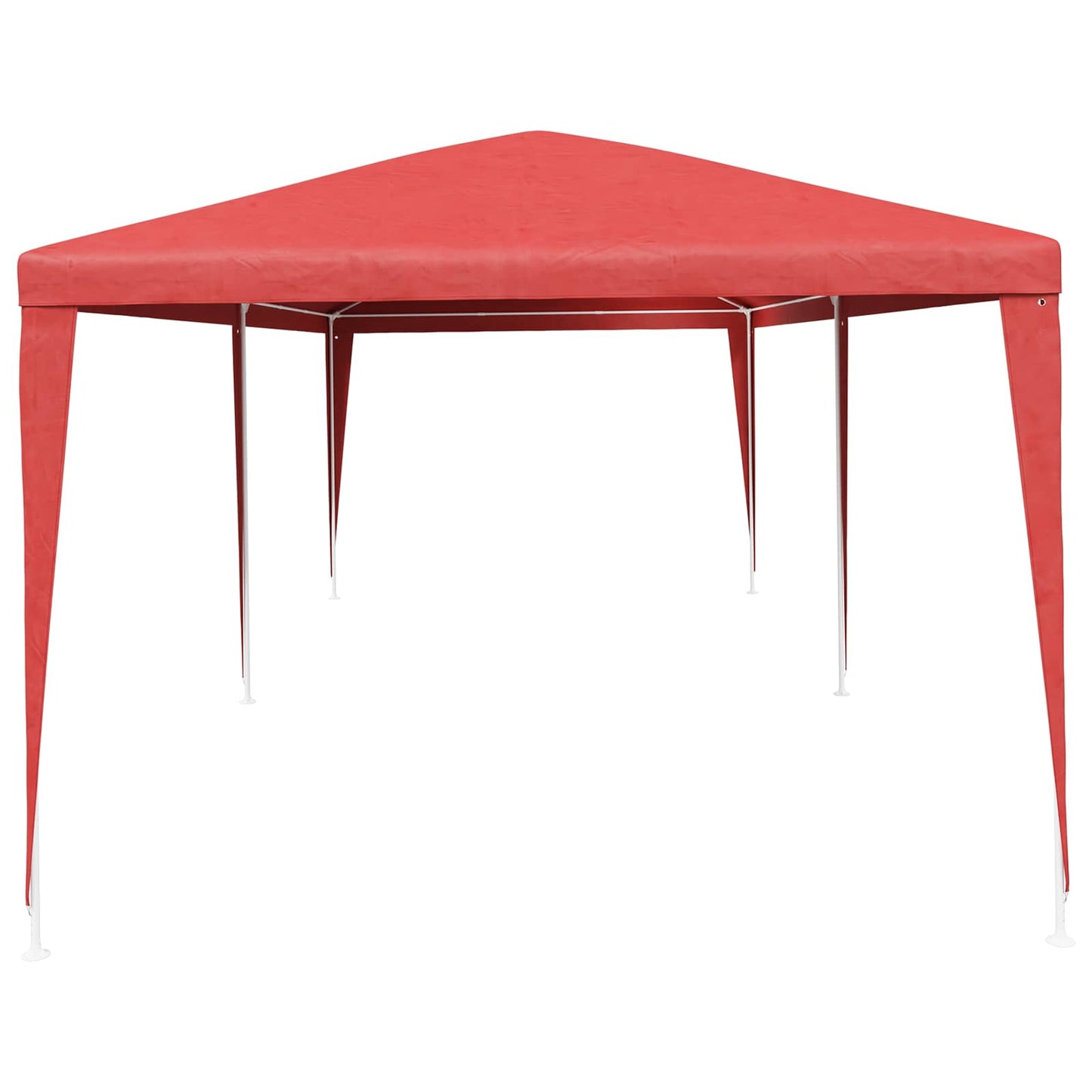 Partytent Rood 600 x 300 x 255 cm PE en staal is nu te koop bij PeponiXL, paradijselijk wonen!