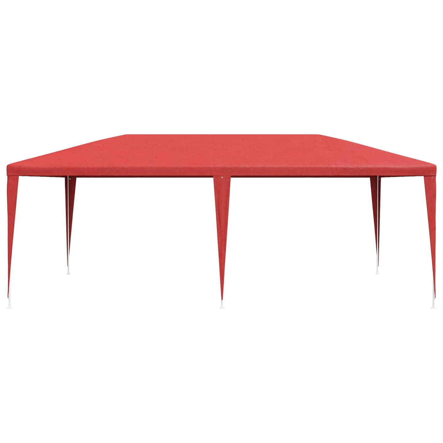 Partytent Rood 600 x 300 x 255 cm PE en staal is nu te koop bij PeponiXL, paradijselijk wonen!