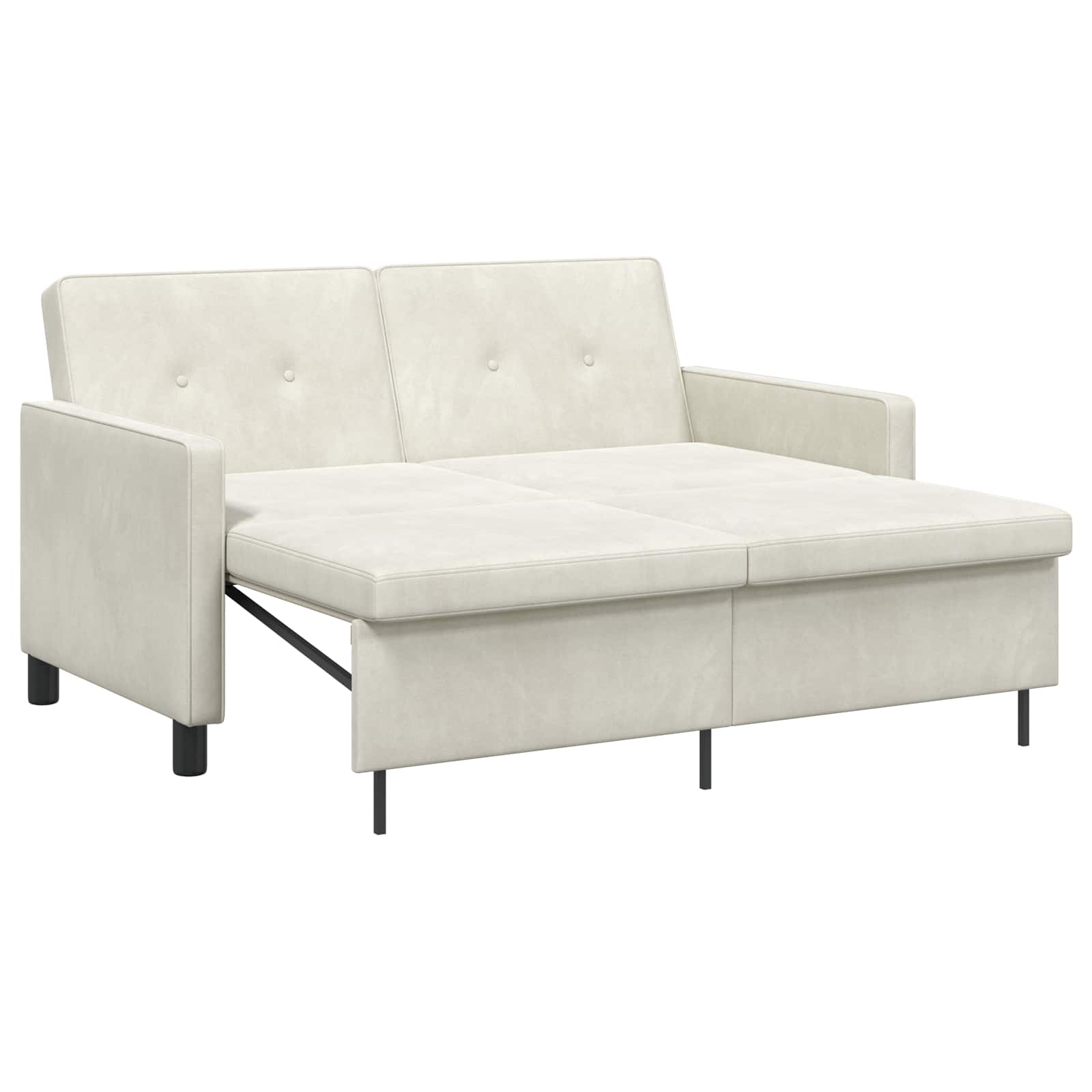 Slaapbank Crèmekleurig Stof is nu te koop bij PeponiXL, paradijselijk wonen!