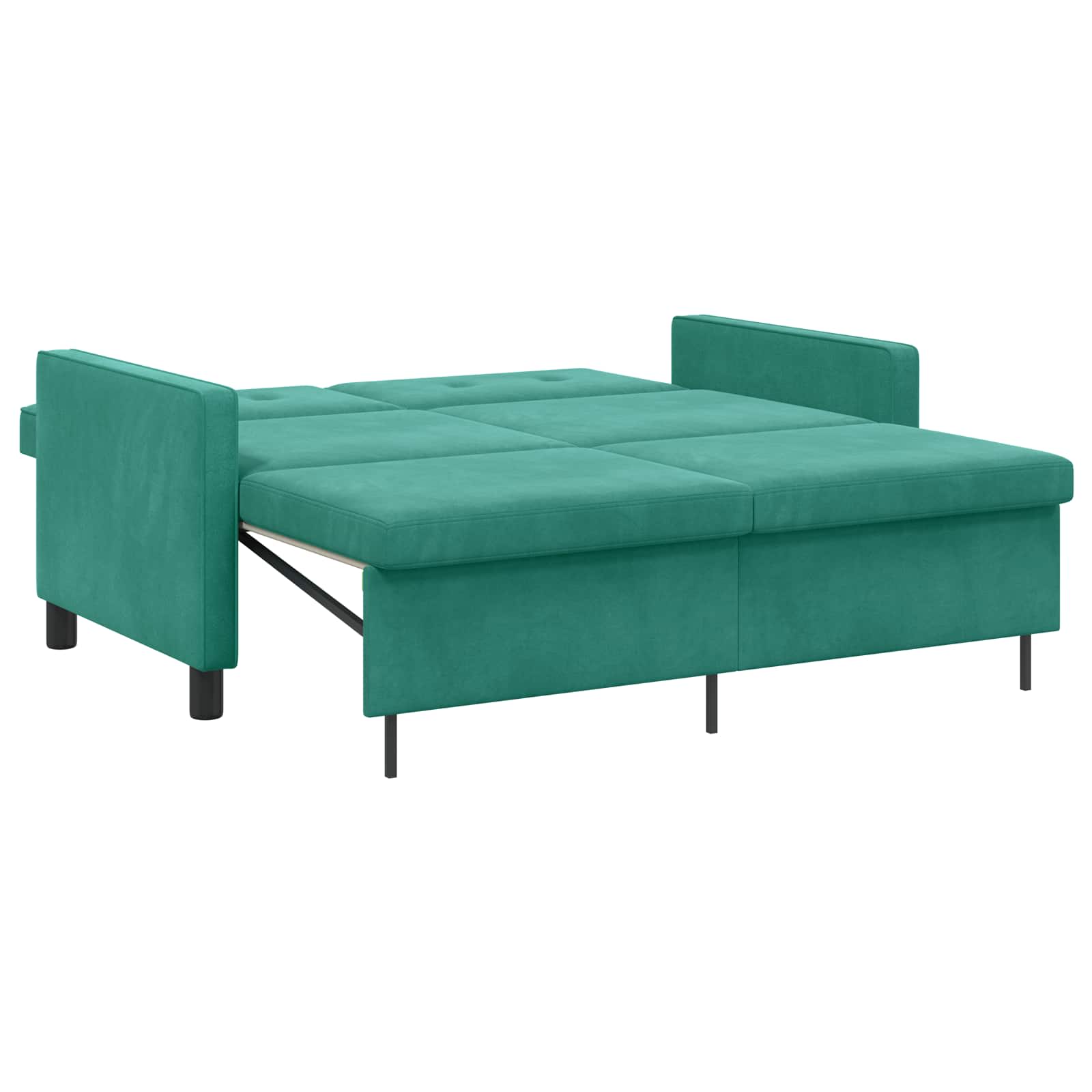 Slaapbank Turquoise Stof is nu te koop bij PeponiXL, paradijselijk wonen!
