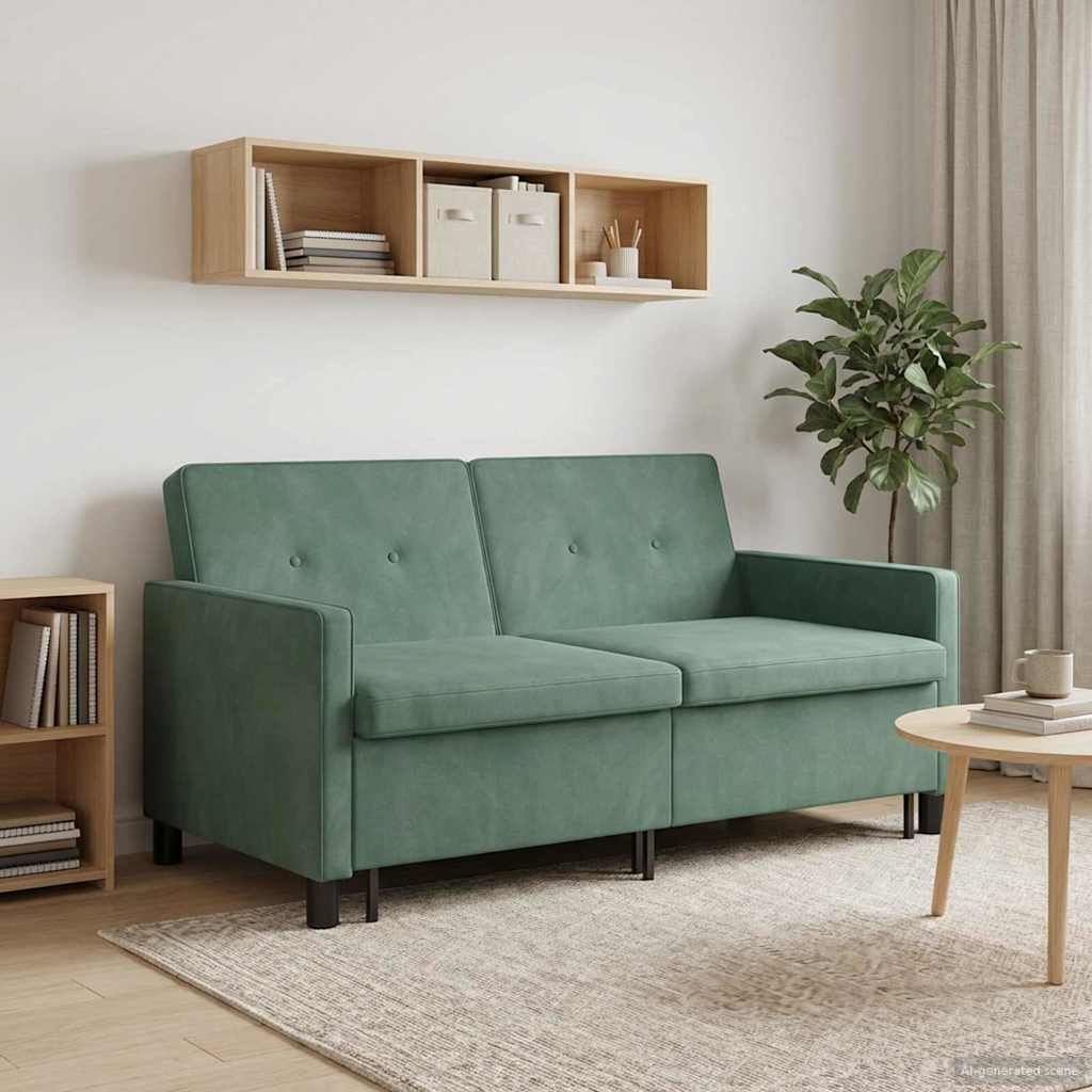Slaapbank Zeegroen Stof is nu te koop bij PeponiXL, paradijselijk wonen!
