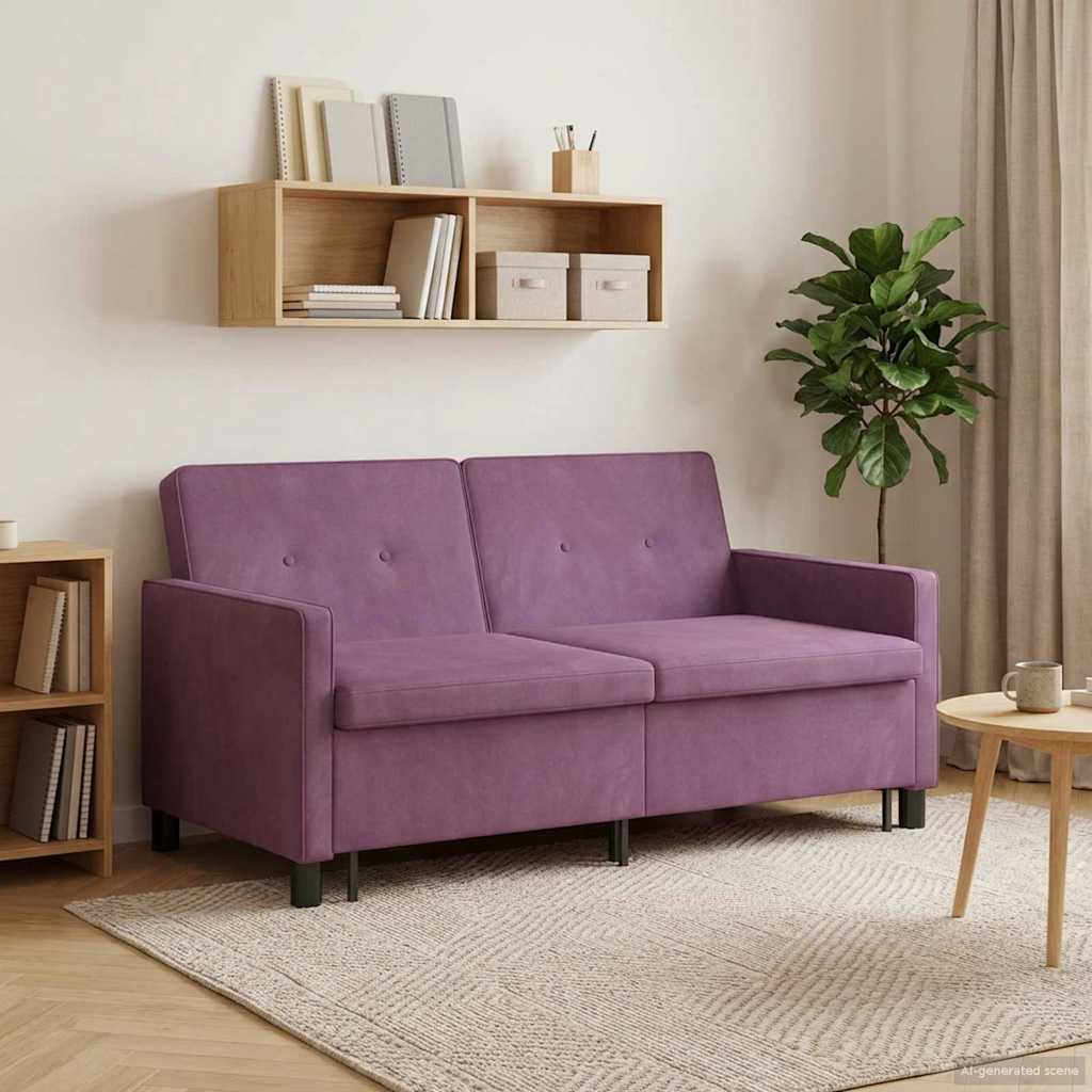 Slaapbank Paars Stof is nu te koop bij PeponiXL, paradijselijk wonen!
