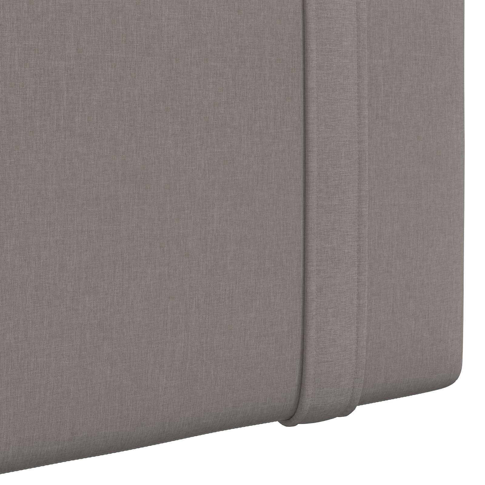 Hangend hoofdbord Met LED-verlichting Taupe Stof is nu te koop bij PeponiXL, paradijselijk wonen!