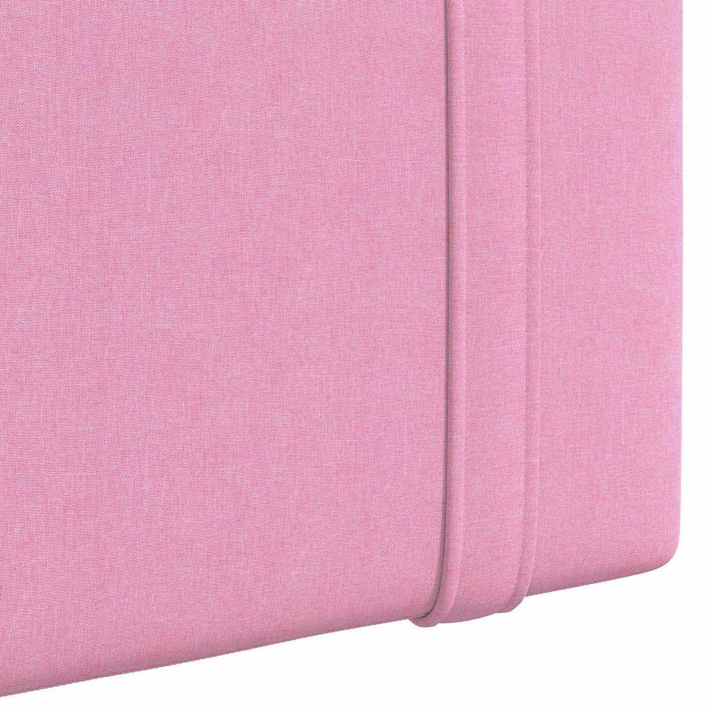 Hangend hoofdbord Met LED-verlichting Roze Stof is nu te koop bij PeponiXL, paradijselijk wonen!