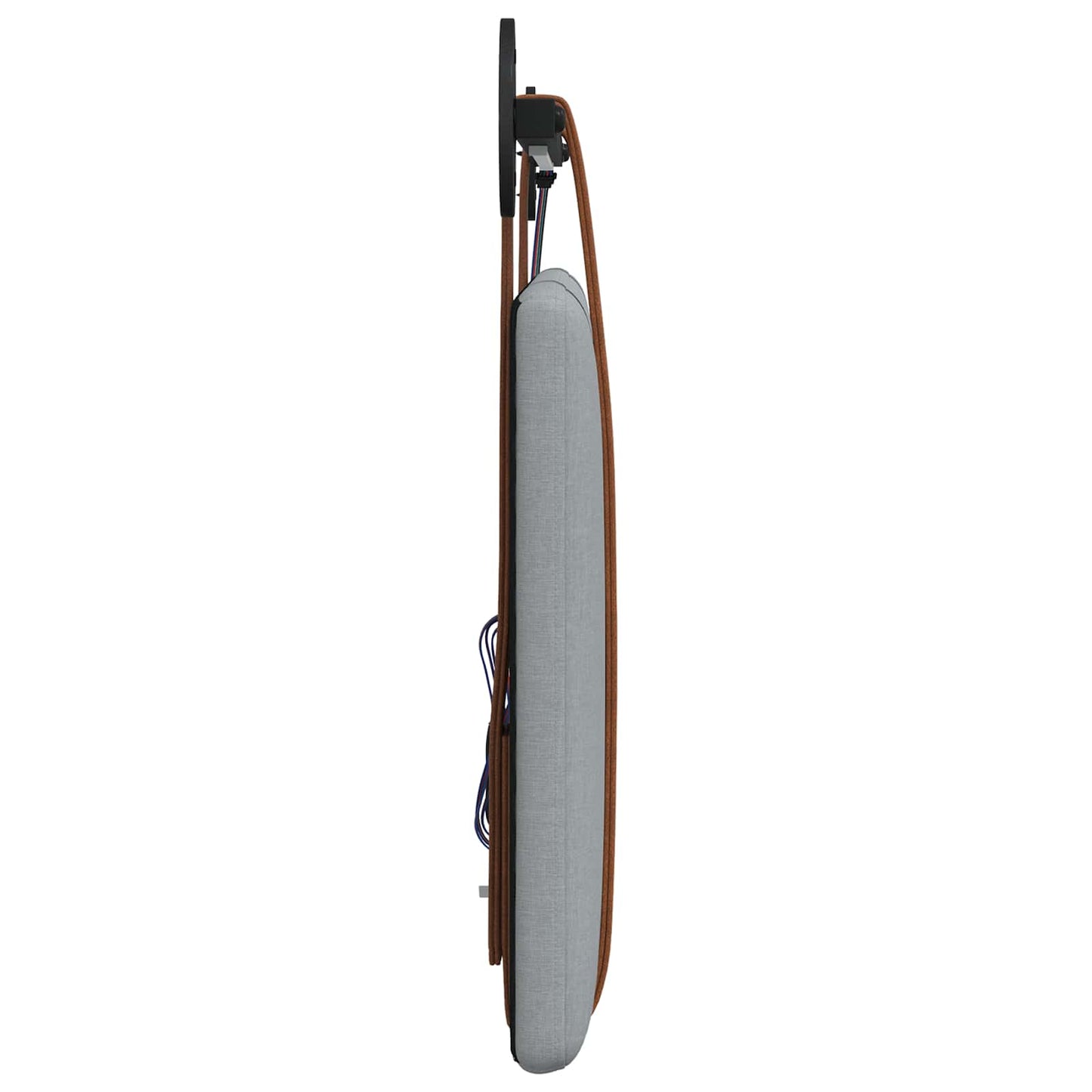 Hangend hoofdbord Met LED-verlichting Lichtgrijs Antiek PU is nu te koop bij PeponiXL, paradijselijk wonen!