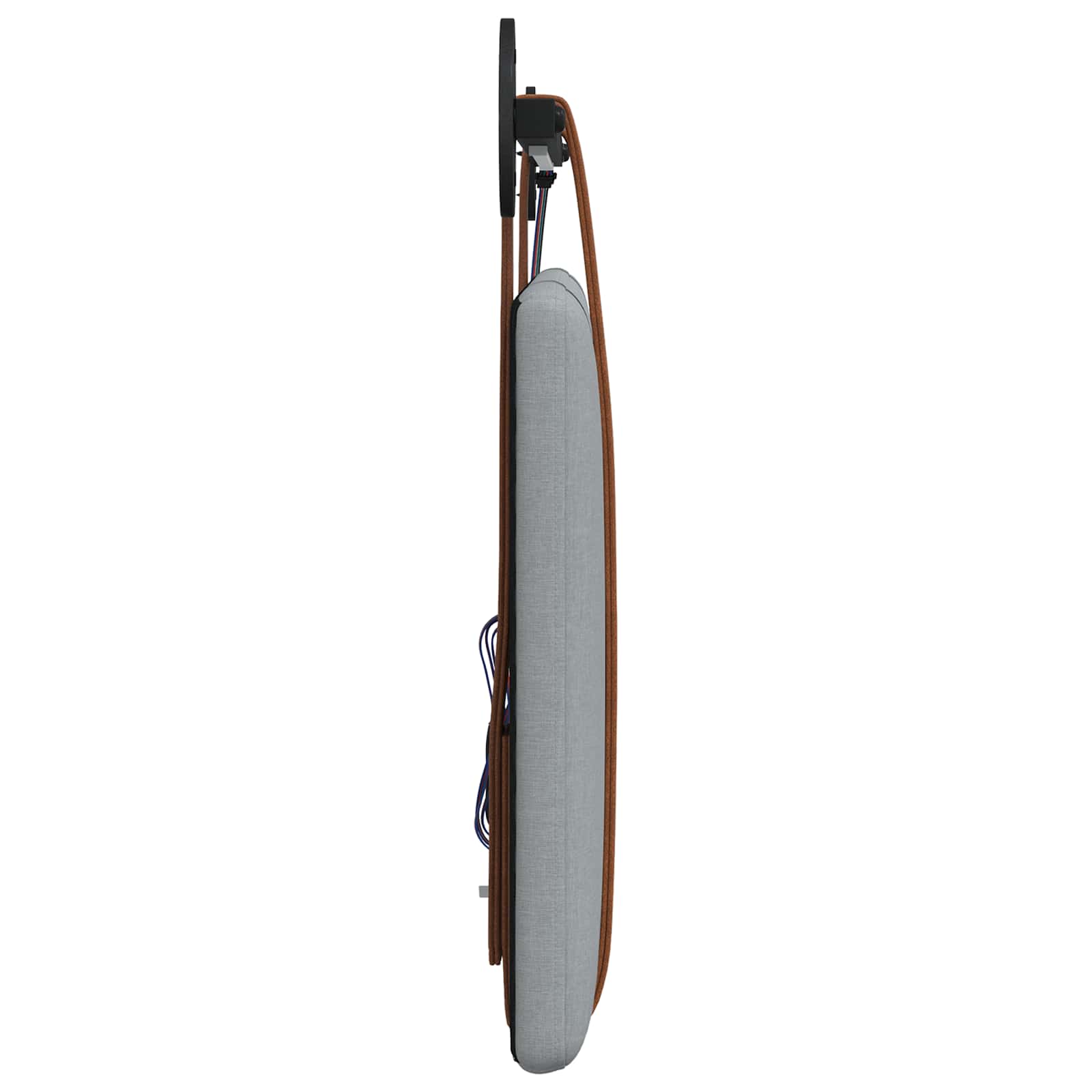 Hangend hoofdbord Met LED-verlichting Lichtgrijs Antiek PU is nu te koop bij PeponiXL, paradijselijk wonen!