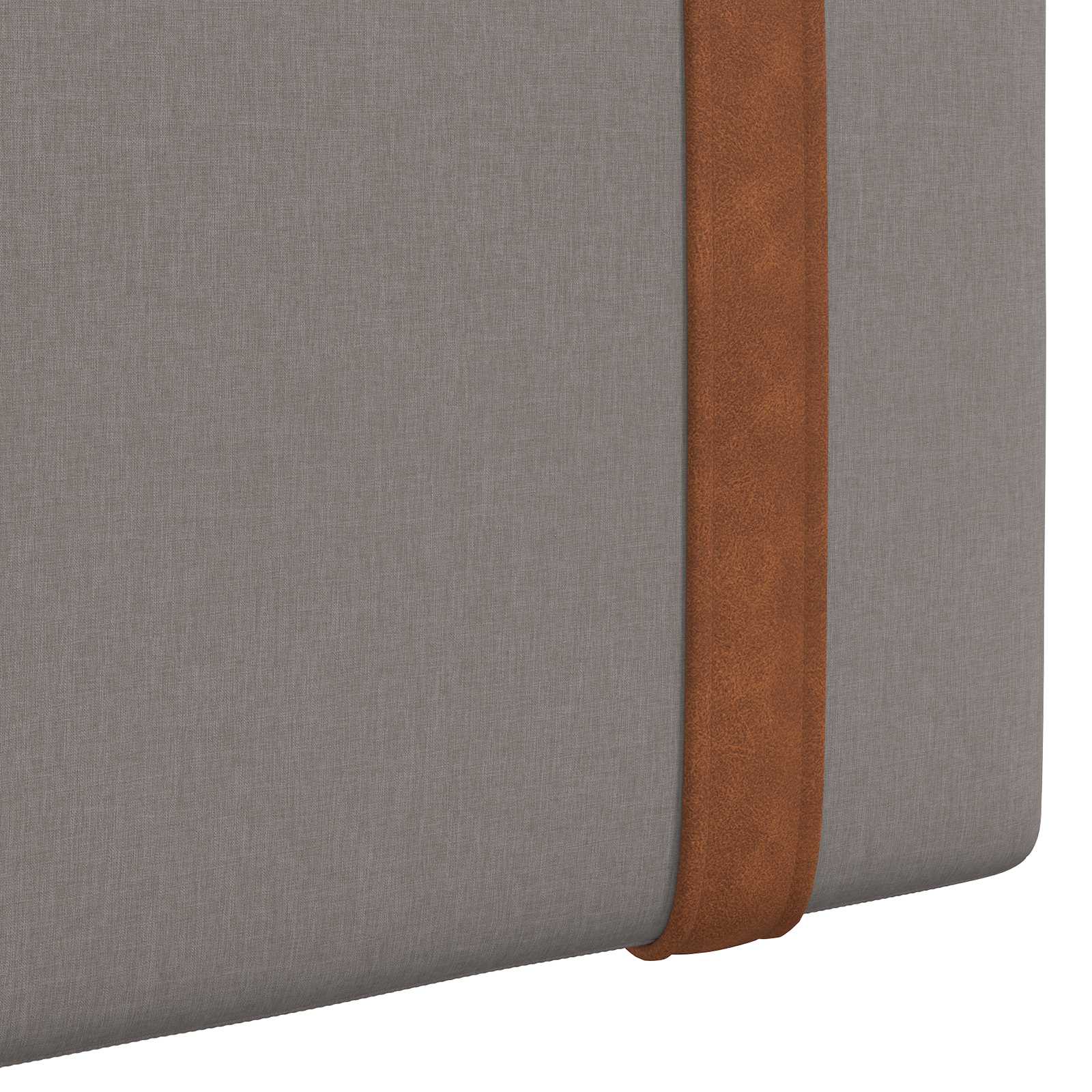 Hangend hoofdbord Met LED-verlichting Taupe Antiek PU is nu te koop bij PeponiXL, paradijselijk wonen!