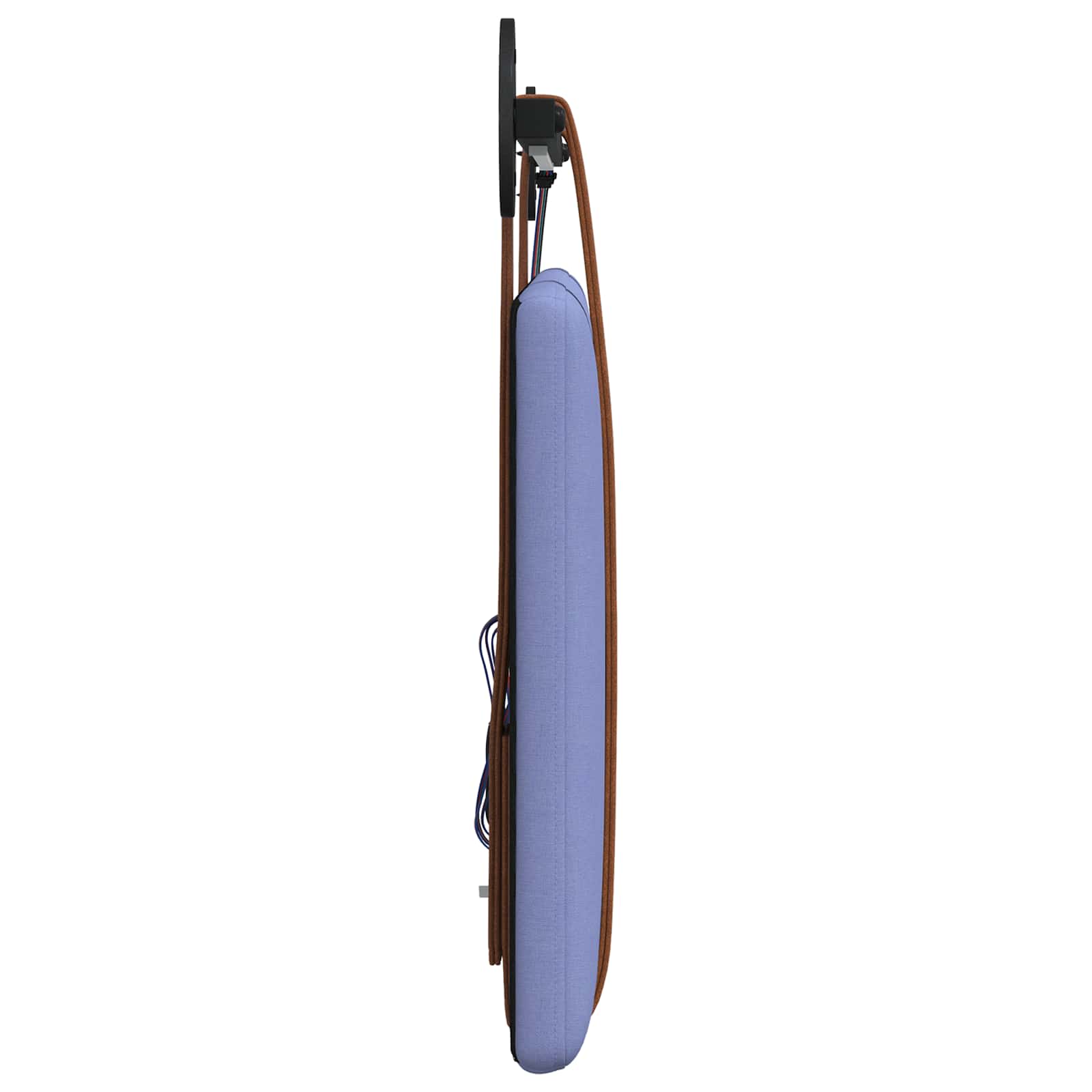 Hangend hoofdbord Met LED-verlichting Jeans Blauw Antiek PU is nu te koop bij PeponiXL, paradijselijk wonen!