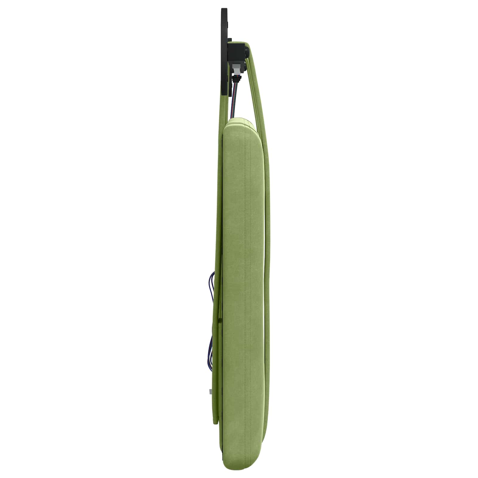 Hangend hoofdbord Met LED-verlichting Lichtgroen Fluweel is nu te koop bij PeponiXL, paradijselijk wonen!