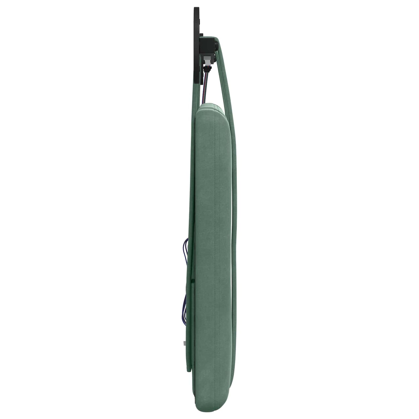 Hangend hoofdbord Met LED-verlichting Zeegroen Fluweel is nu te koop bij PeponiXL, paradijselijk wonen!