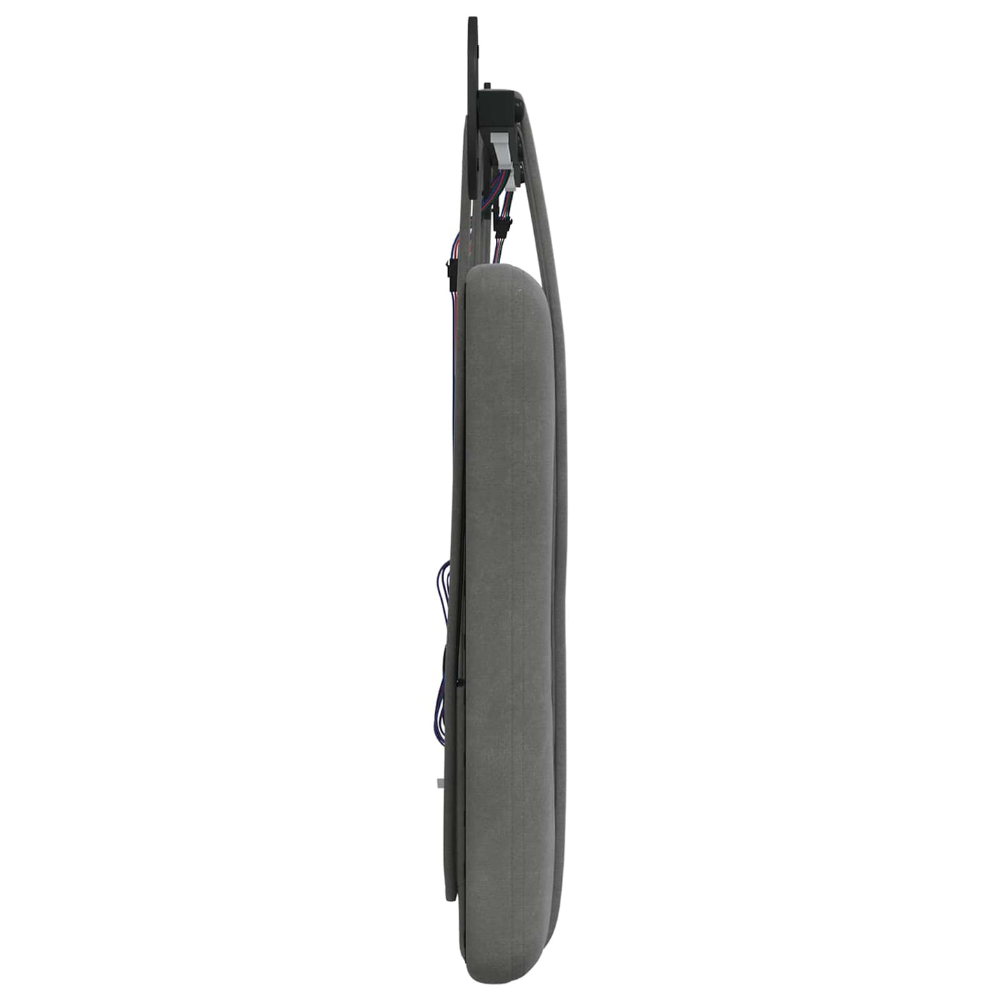 Hangend hoofdbord Met LED-verlichting Donkergrijs Fluweel is nu te koop bij PeponiXL, paradijselijk wonen!