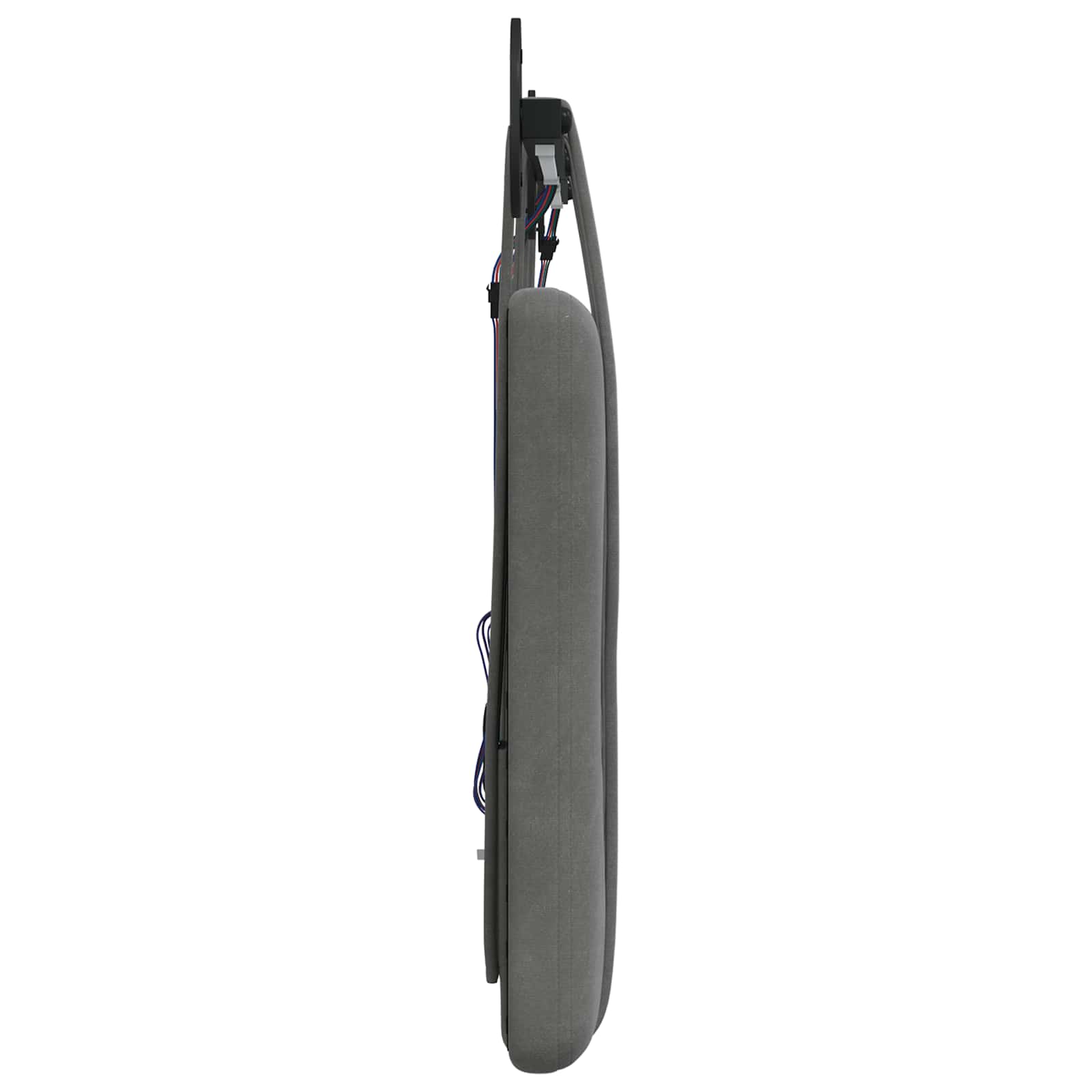 Hangend hoofdbord Met LED-verlichting Donkergrijs Fluweel is nu te koop bij PeponiXL, paradijselijk wonen!