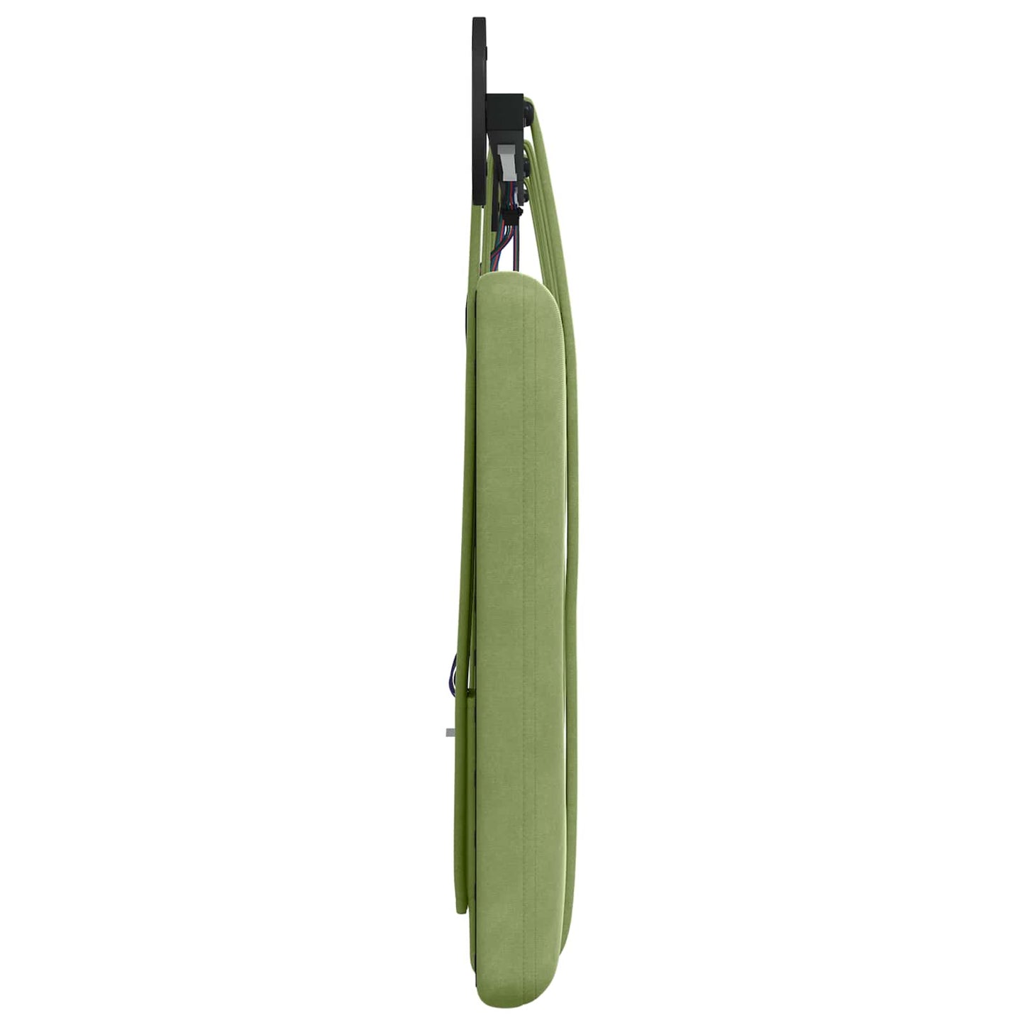 Hangend hoofdbord Met LED-verlichting Lichtgroen Fluweel is nu te koop bij PeponiXL, paradijselijk wonen!