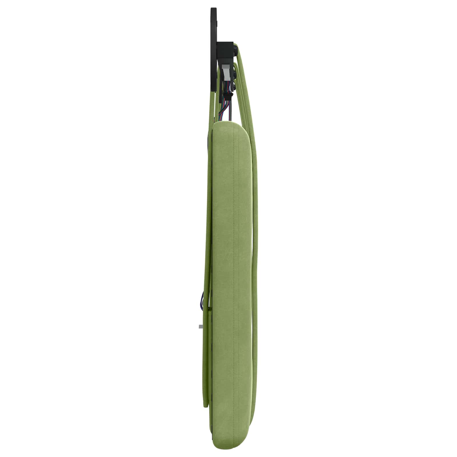 Hangend hoofdbord Met LED-verlichting Lichtgroen Fluweel is nu te koop bij PeponiXL, paradijselijk wonen!