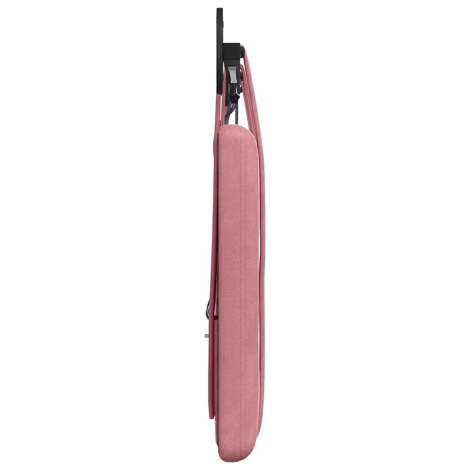 Hangend hoofdbord Met LED-verlichting Roze Fluweel is nu te koop bij PeponiXL, paradijselijk wonen!
