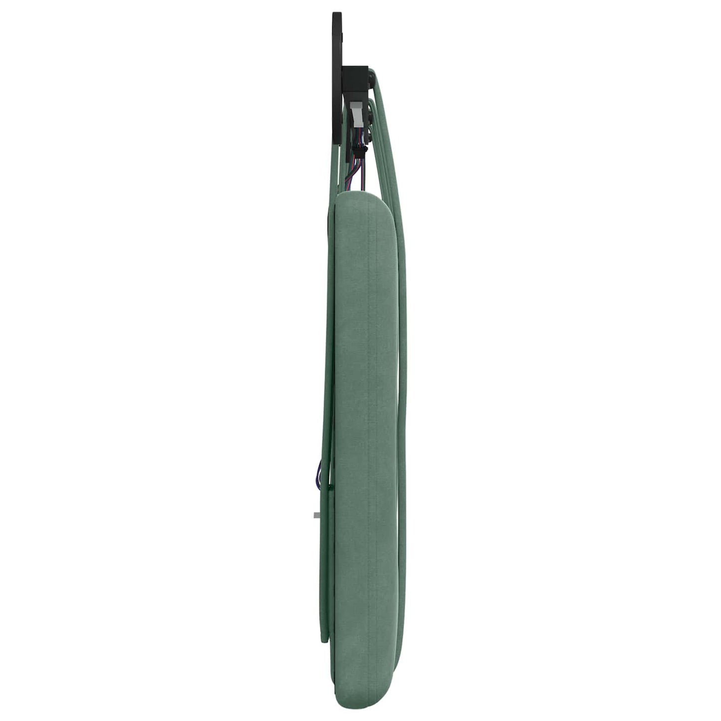Hangend hoofdbord Met LED-verlichting Zeegroen Fluweel is nu te koop bij PeponiXL, paradijselijk wonen!