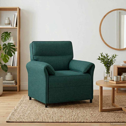 Bank 100% polyester metalen frame MDF, Multiplex is nu te koop bij PeponiXL, paradijselijk wonen!