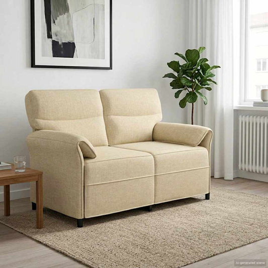Bank 100% polyester metalen frame MDF, Multiplex is nu te koop bij PeponiXL, paradijselijk wonen!