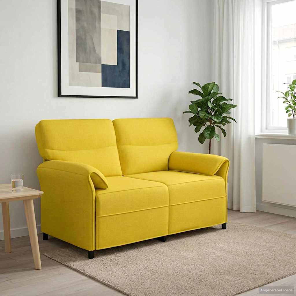 Bank 100% polyester metalen frame MDF, Multiplex is nu te koop bij PeponiXL, paradijselijk wonen!
