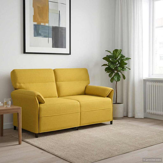 Bank 100% polyester metalen frame MDF, Multiplex is nu te koop bij PeponiXL, paradijselijk wonen!