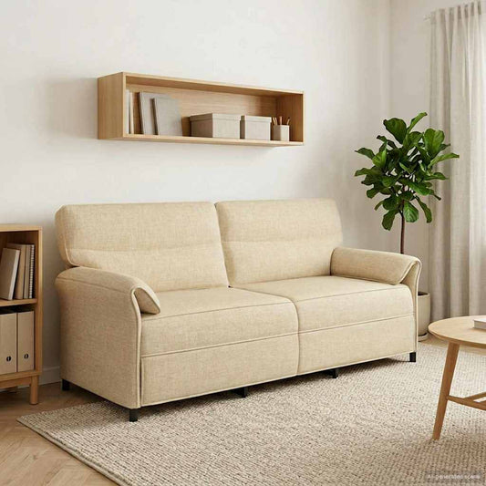 Bank 100% polyester metalen frame MDF, Multiplex is nu te koop bij PeponiXL, paradijselijk wonen!