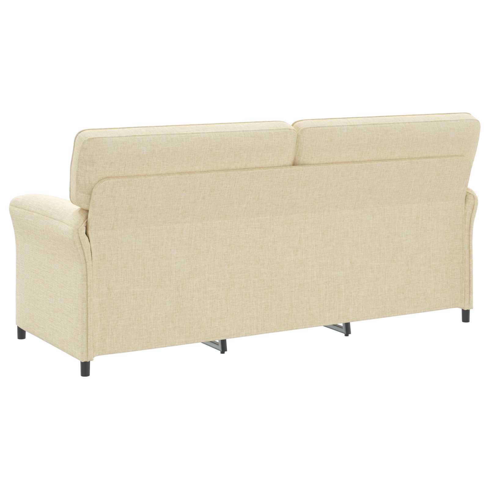 Bank 100% polyester metalen frame MDF, Multiplex is nu te koop bij PeponiXL, paradijselijk wonen!