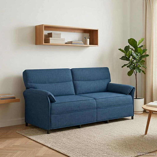 Bank 100% polyester metalen frame MDF, Multiplex is nu te koop bij PeponiXL, paradijselijk wonen!