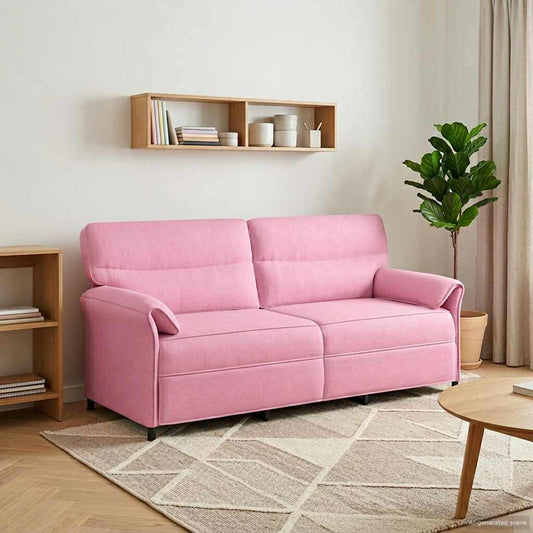 Bank 100% polyester metalen frame MDF, Multiplex is nu te koop bij PeponiXL, paradijselijk wonen!