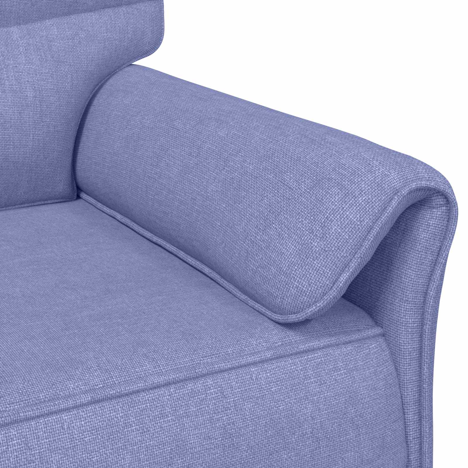 Bank 100% polyester metalen frame MDF, Multiplex is nu te koop bij PeponiXL, paradijselijk wonen!