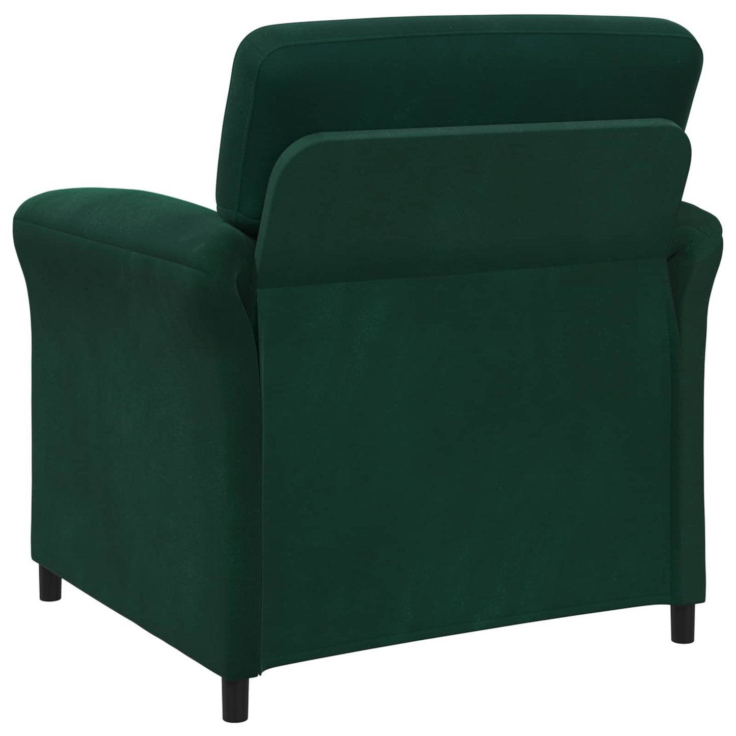 1-Zits Bank Donkergroen 88 x 83 x 95 cm Fluweel is nu te koop bij PeponiXL, paradijselijk wonen!