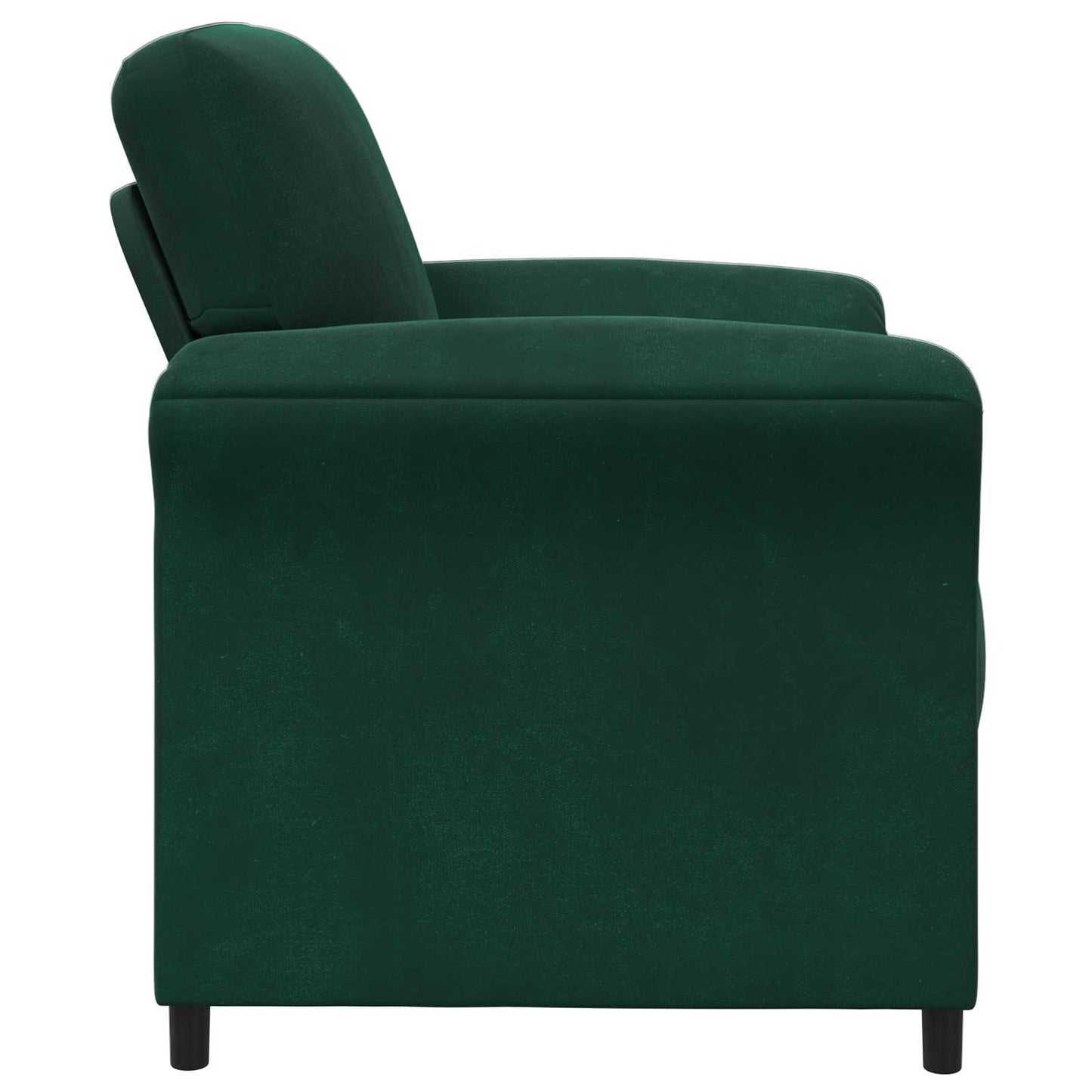 1-Zits Bank Donkergroen 88 x 83 x 95 cm Fluweel is nu te koop bij PeponiXL, paradijselijk wonen!